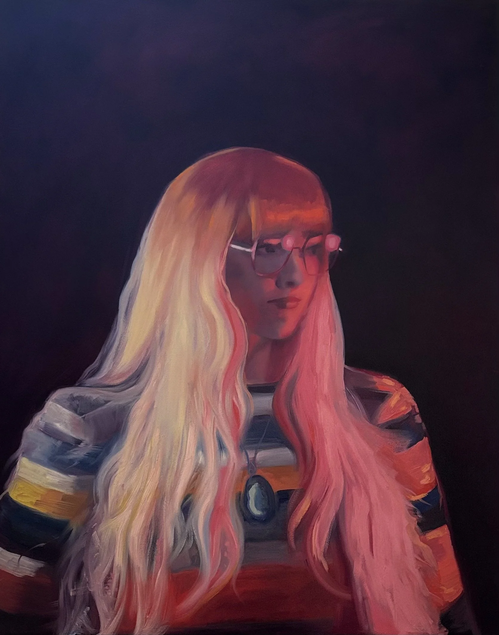 "Caroline"
Oil on Panel
24x30