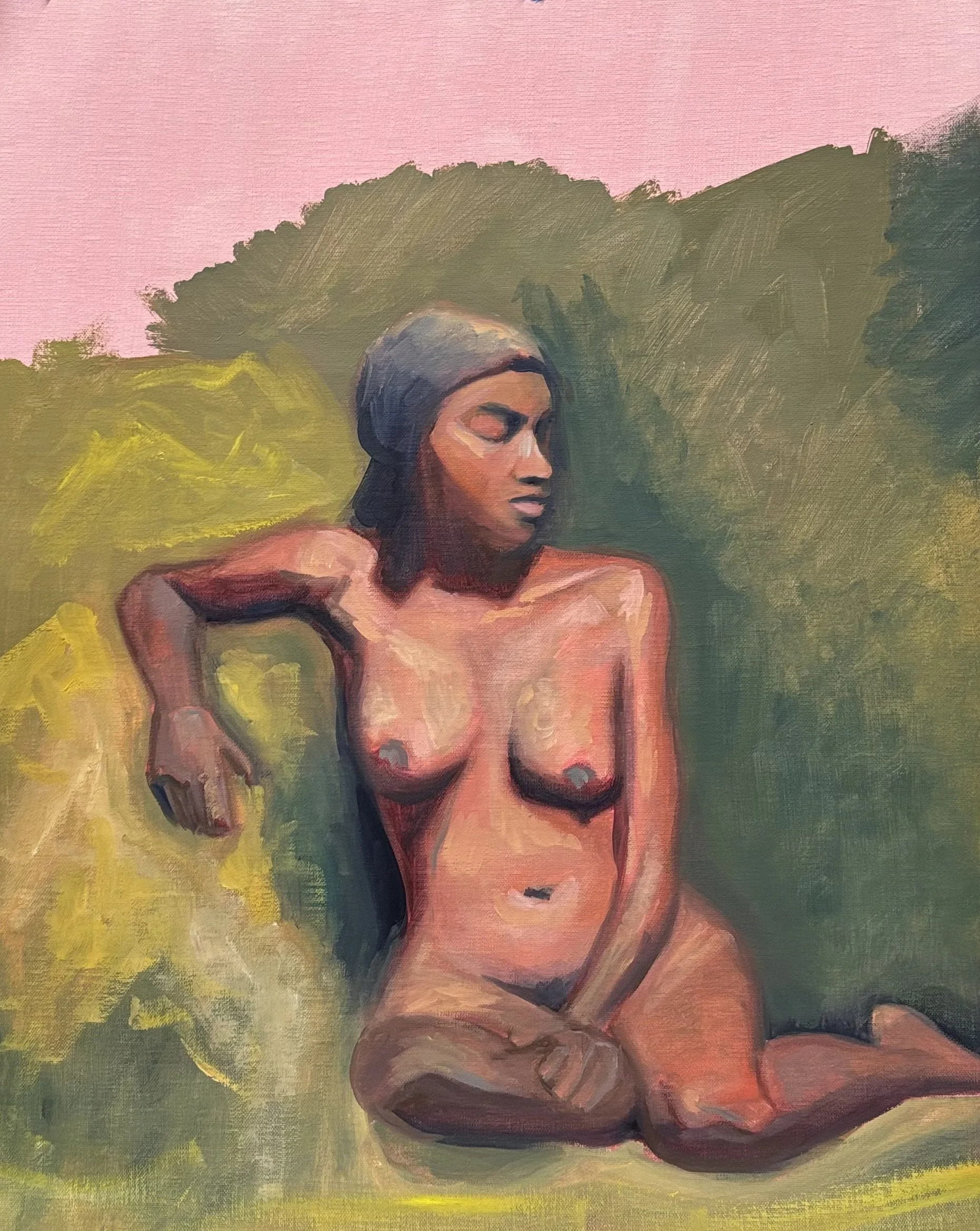 Figure from Life
Oil on Linen
8x10
