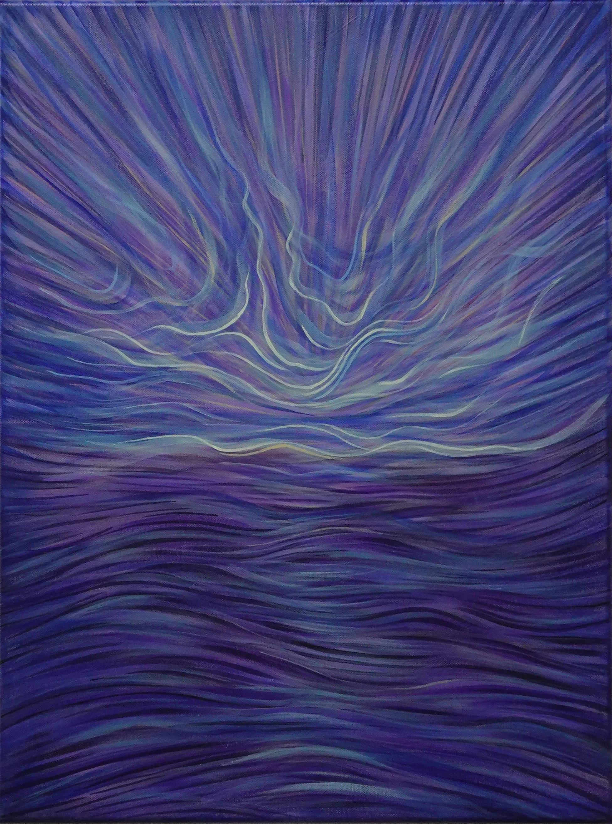 "Over the Waters"
Acrylic on Canvas
18x24