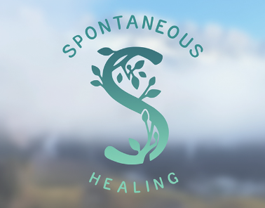 Logo with a stylized letter 'S' formed by leaves and branches for Spontaneous Healing, providing wellness and health content looking to help educate those with chronic pain.