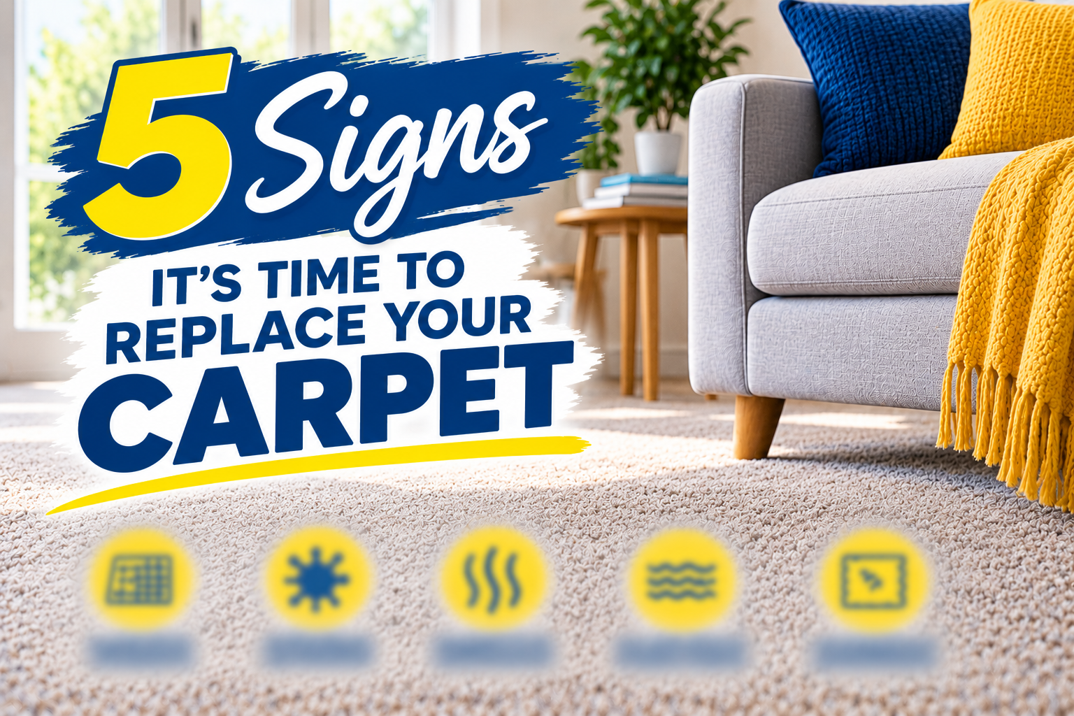 5 Signs It’s Time to Replace Your Carpet