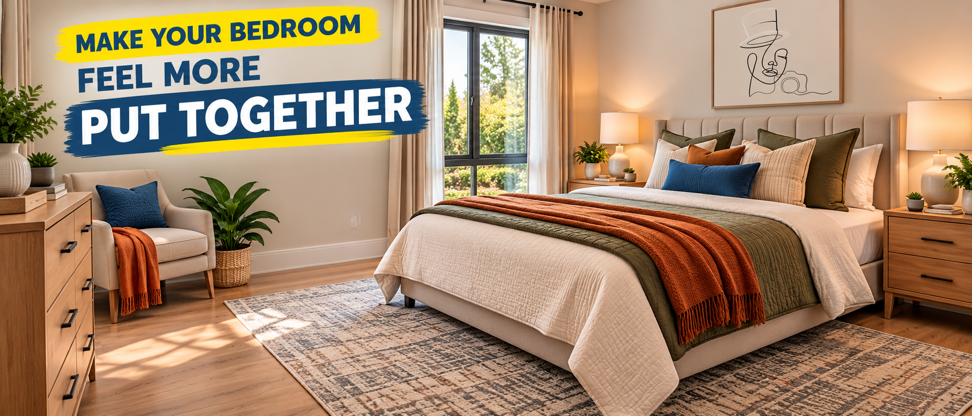How to Make Your Bedroom Feel More Put Together