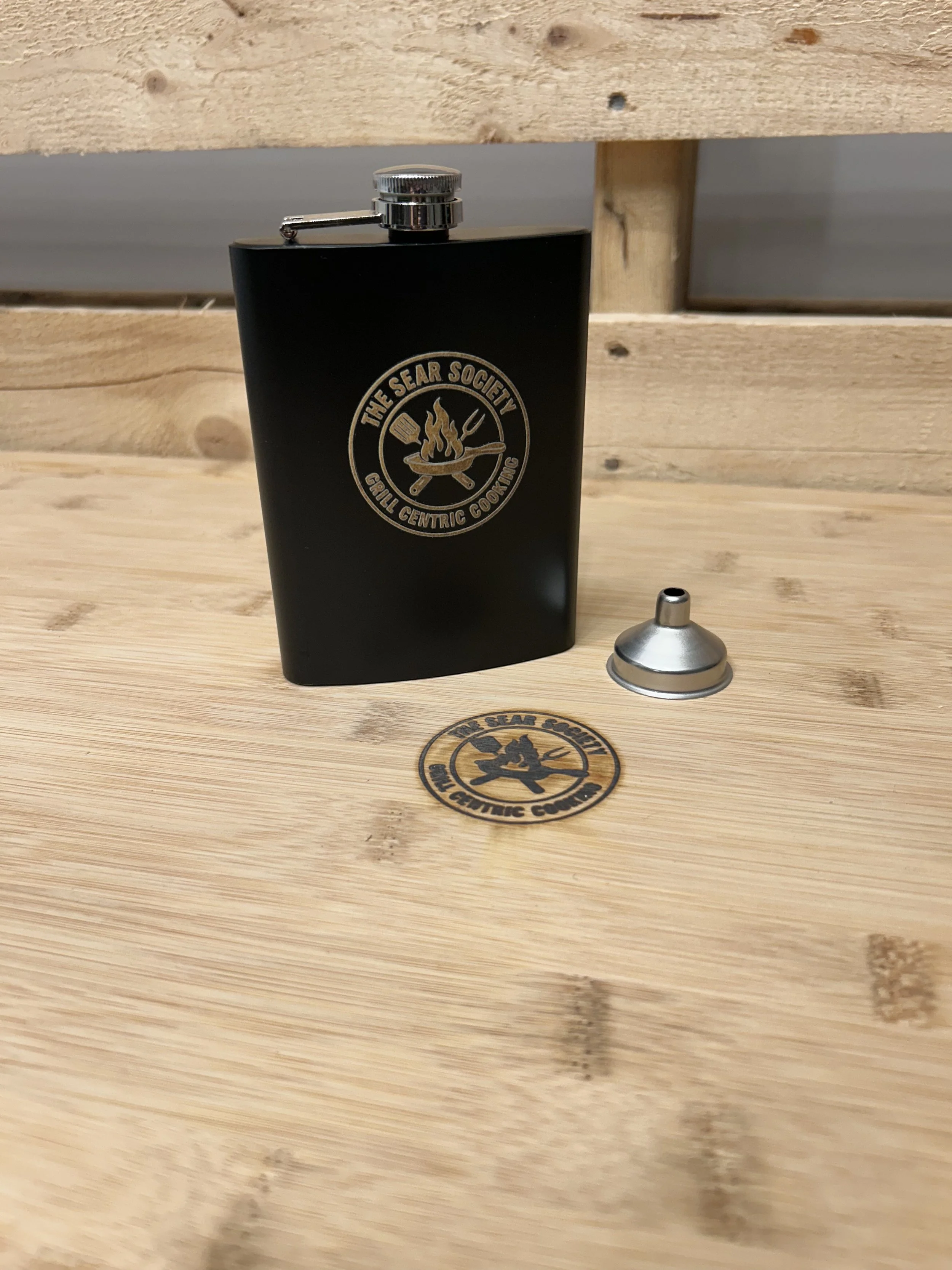 Sear Society 8oz Tactical Field Flask