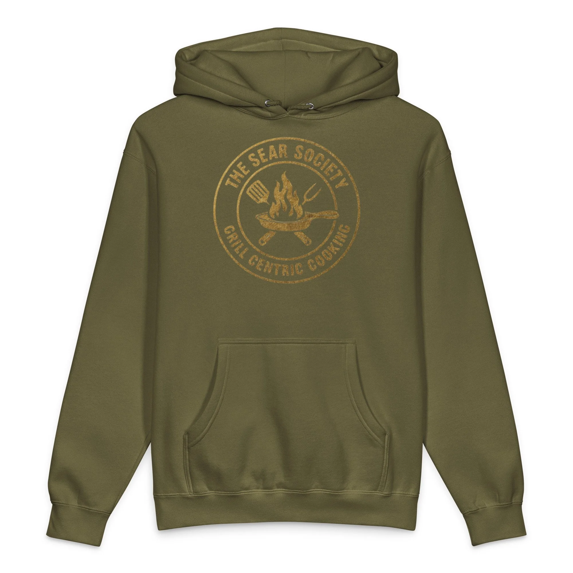 The Gold Crest Heavyweight Hoodie | Sear Society Apparel