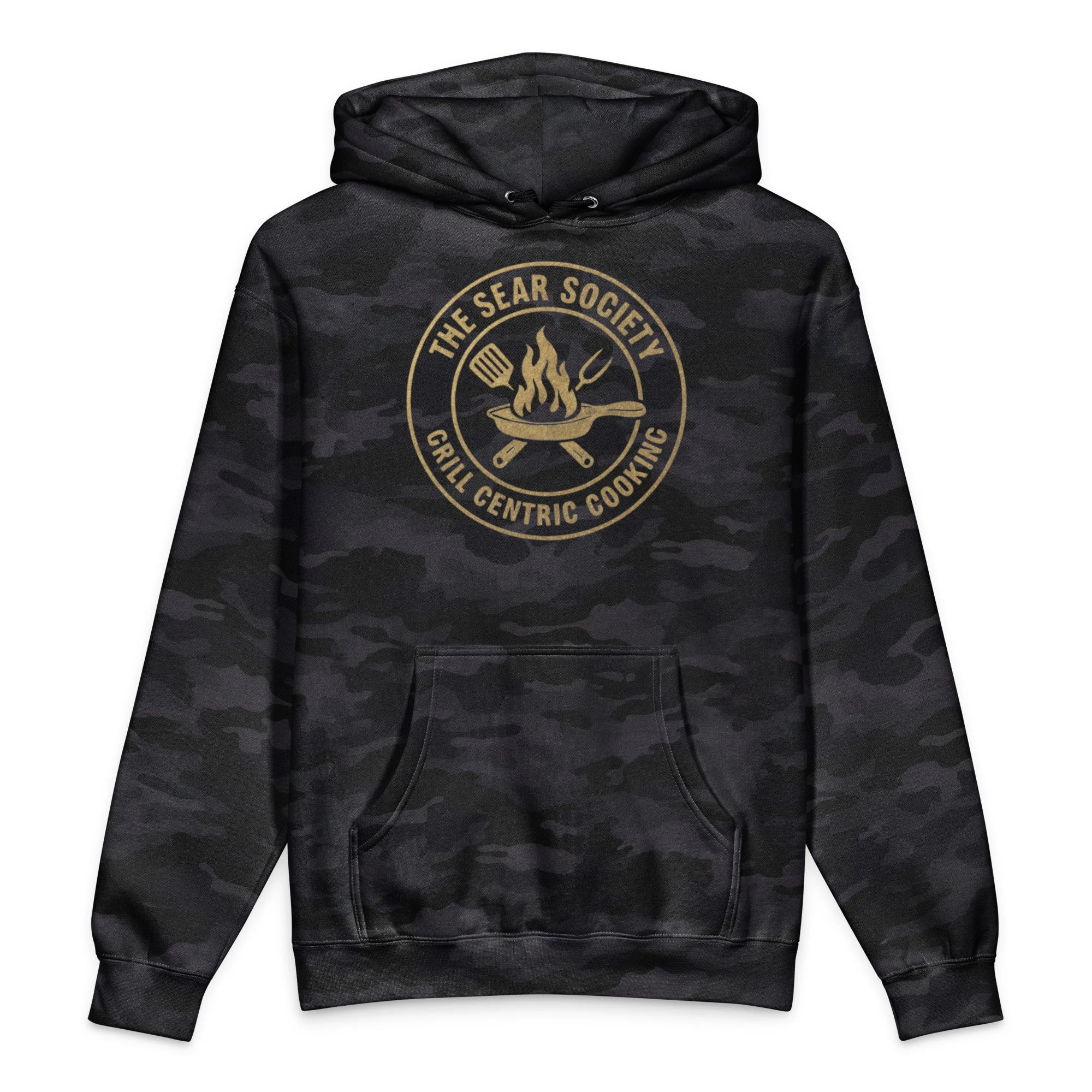 The Gold Crest Heavyweight Hoodie | Sear Society Apparel