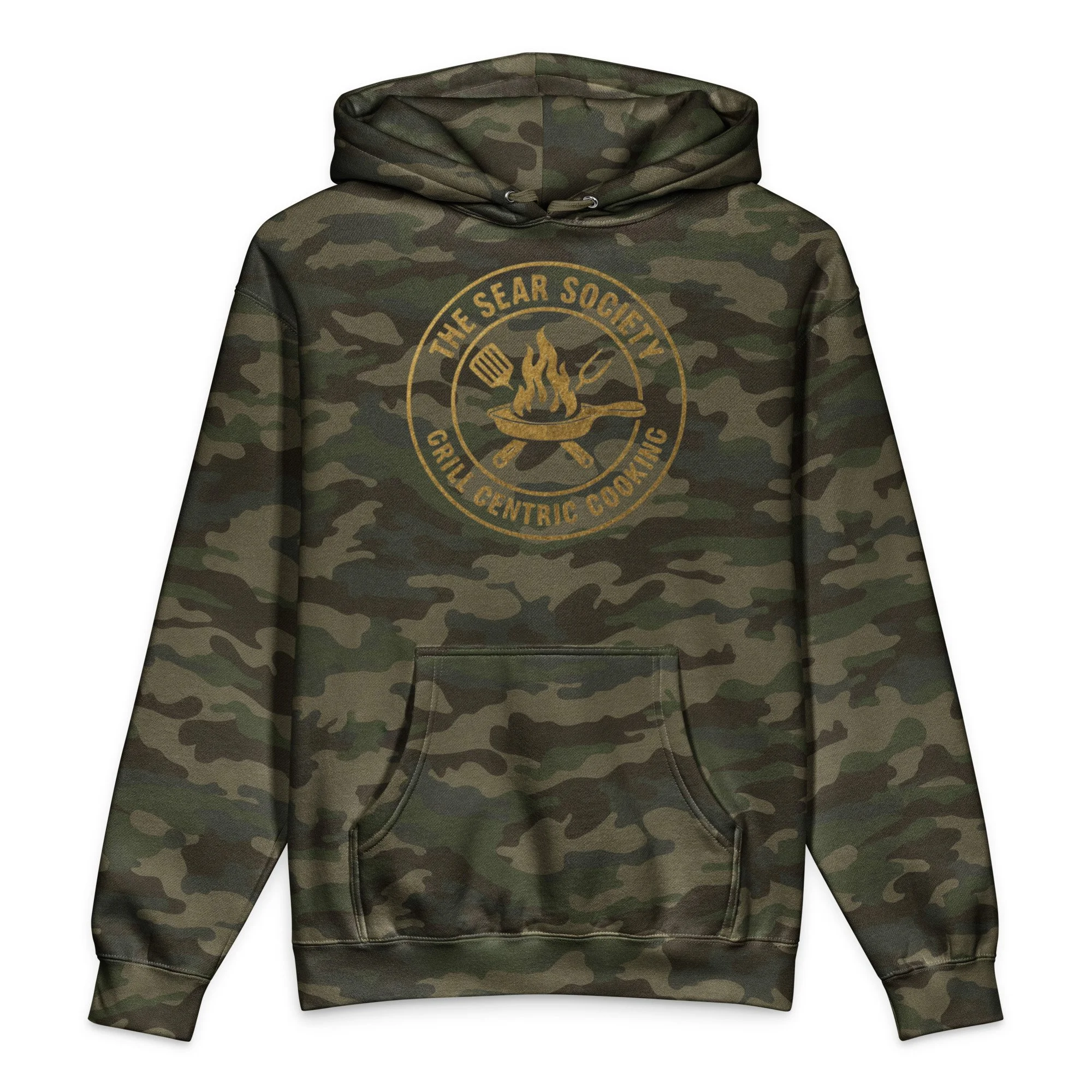 The Gold Crest Heavyweight Hoodie | Sear Society Apparel