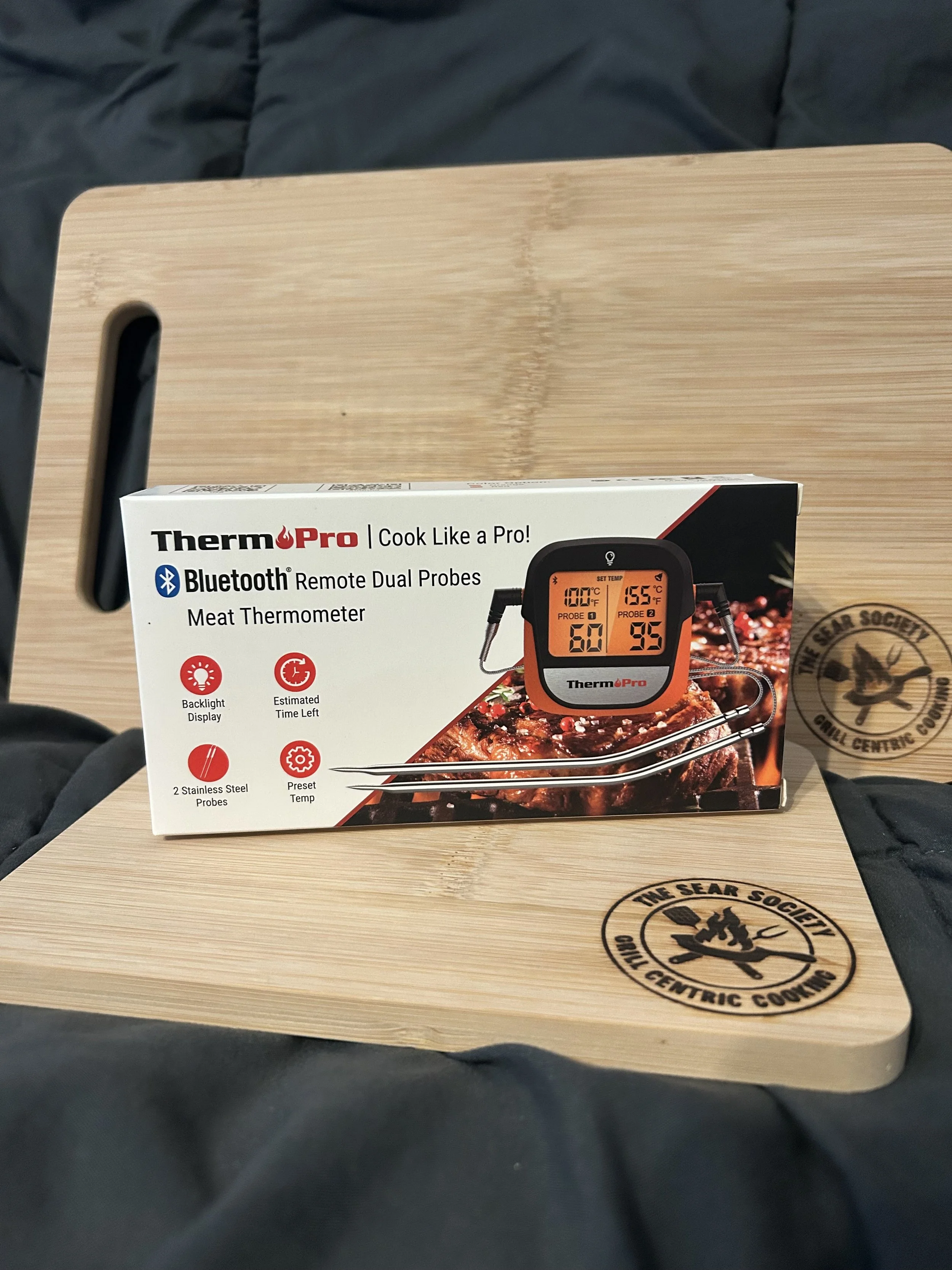 Sear Society Dual-Probe Wireless Command Thermometer