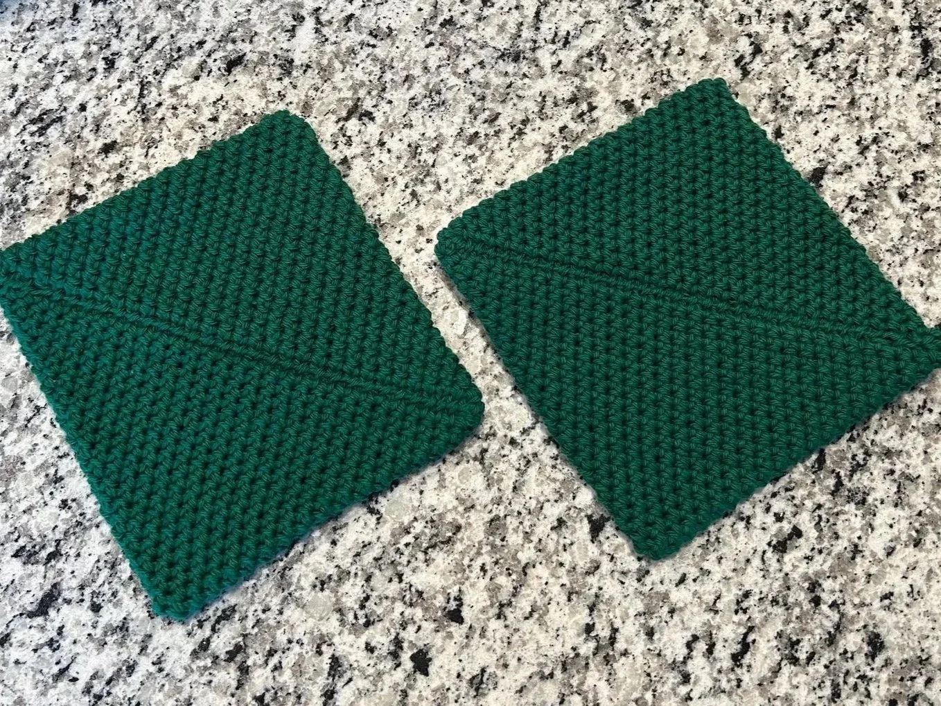 Hand Crocheted Potholders/ Trivets