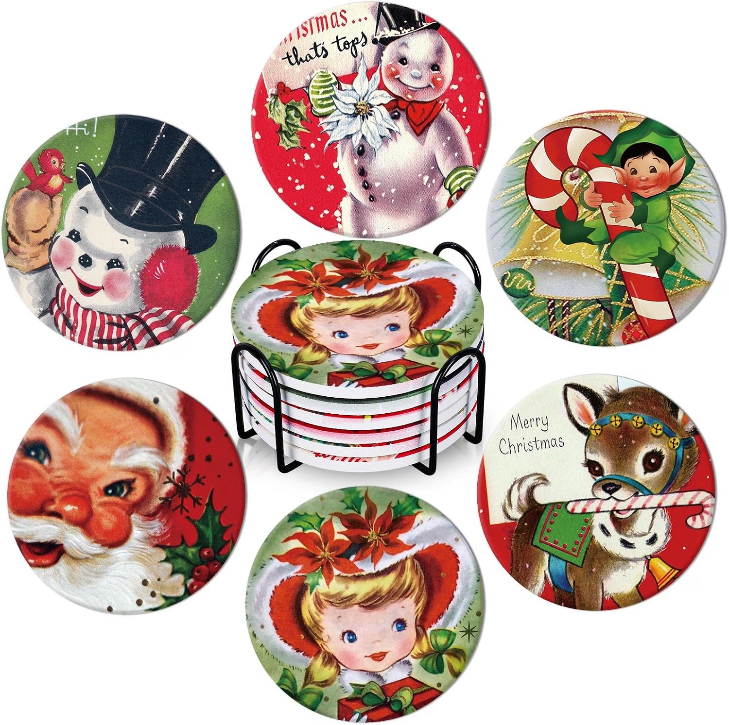 Vintage Style Coasters