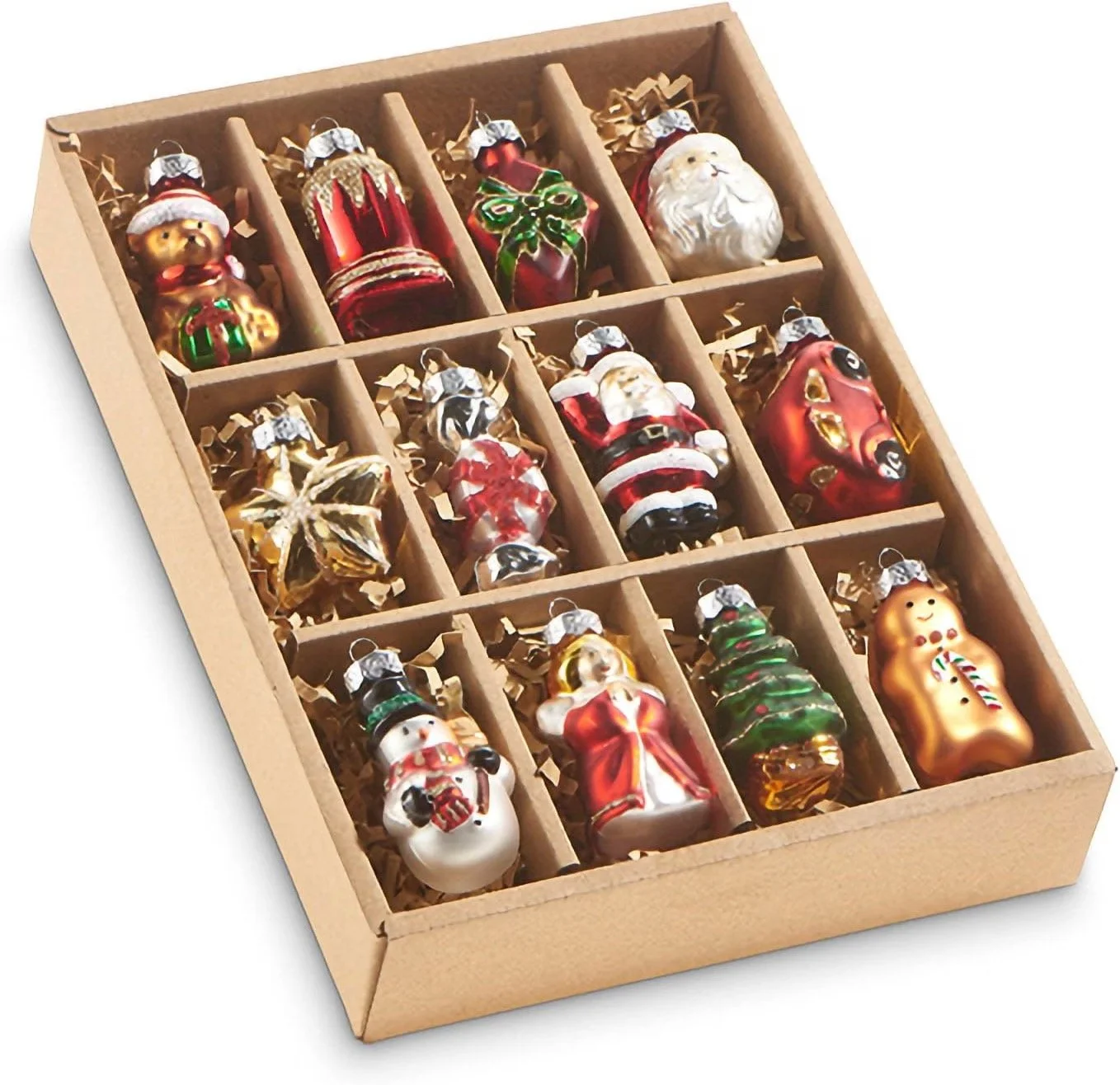 Vintage Christmas Ornament Set
