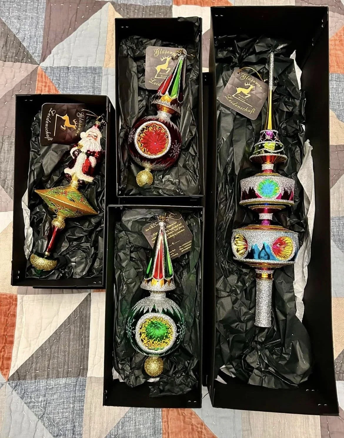 Ornaments from Gläserne Leidenschaft