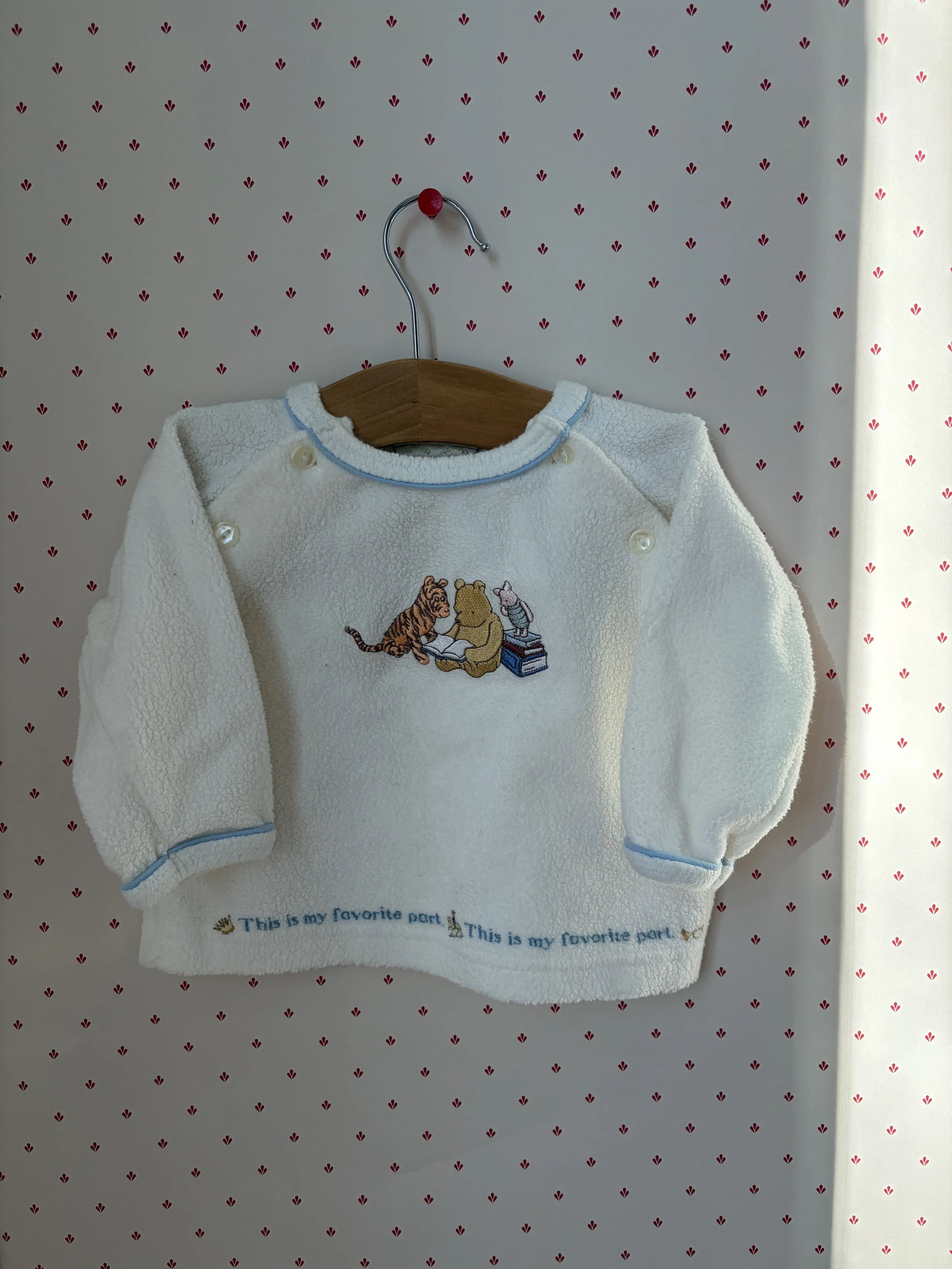 Pooh Bear Fleece Top