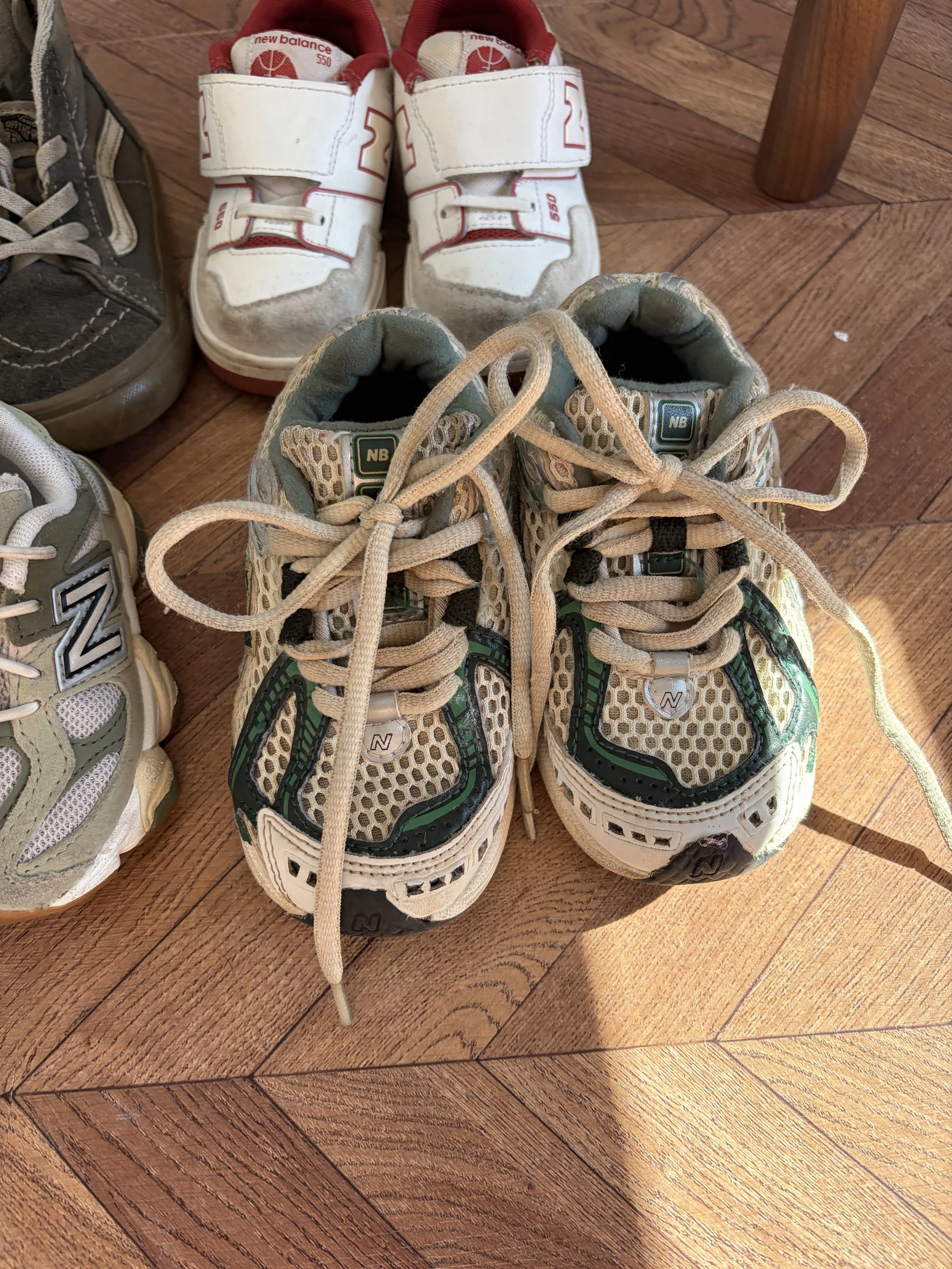 Green & Ivory New Balance 1906 Sneakers