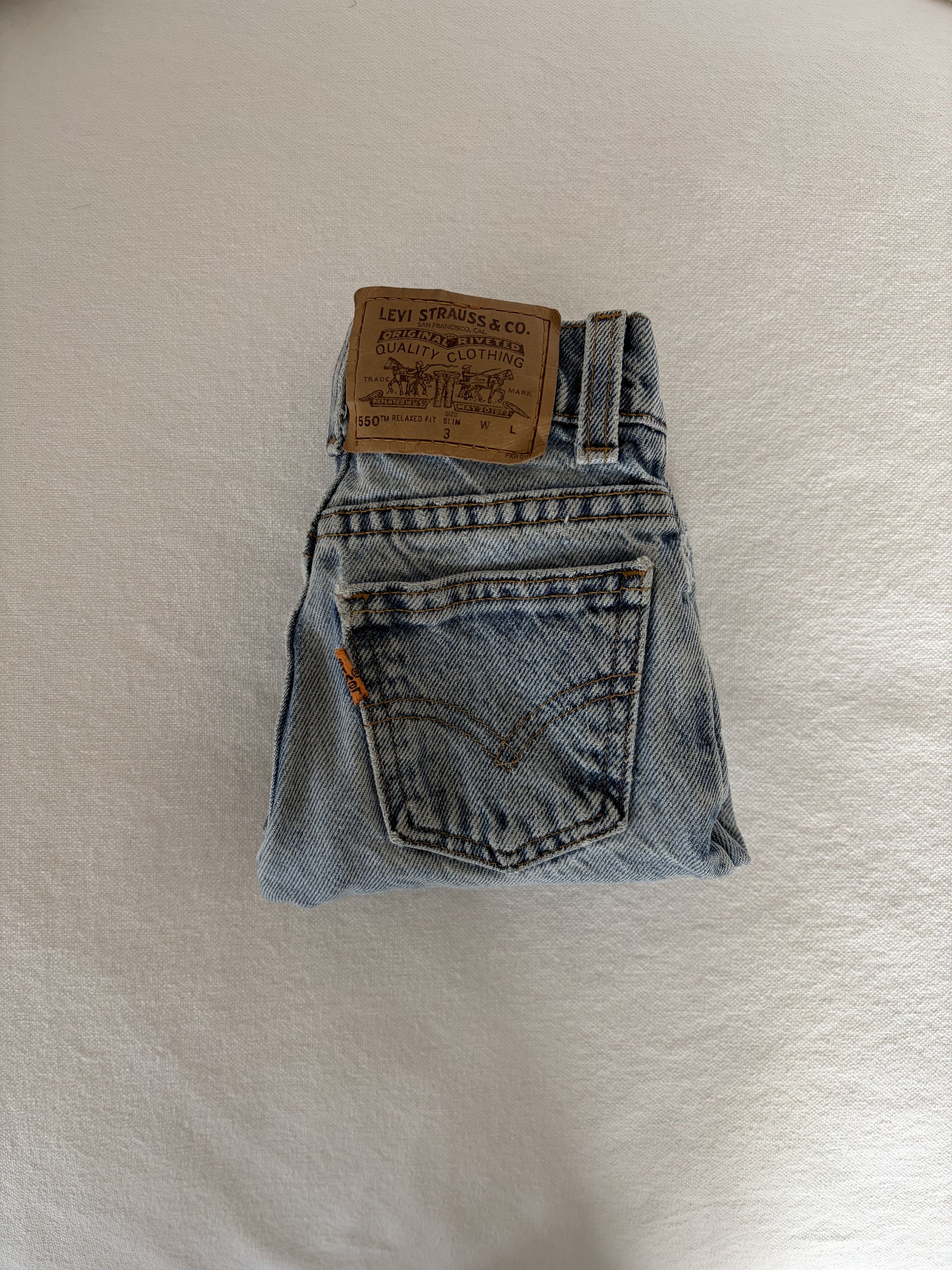 Vintage Light Wash Levi's 3T