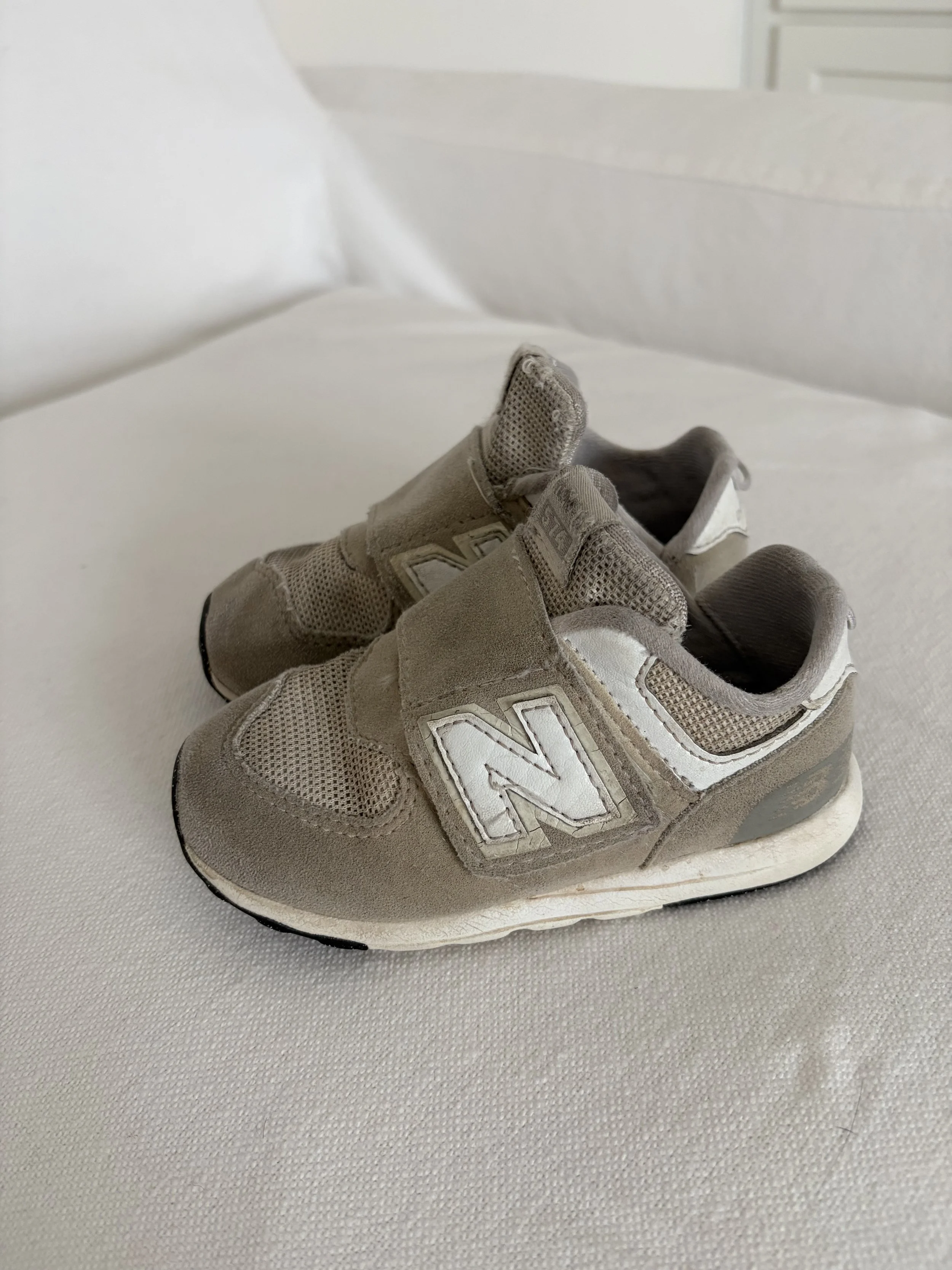 Taupe New Balance 574 Sneakers