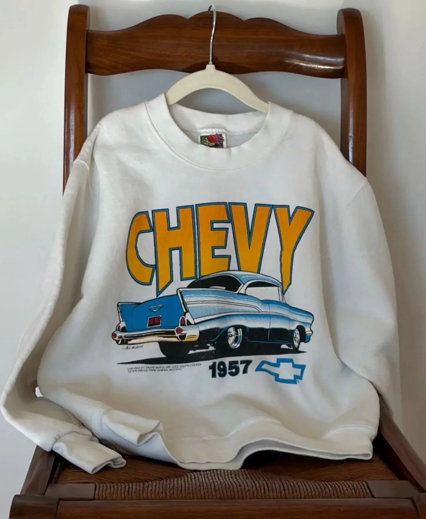 White Chevy Sweatshirt
