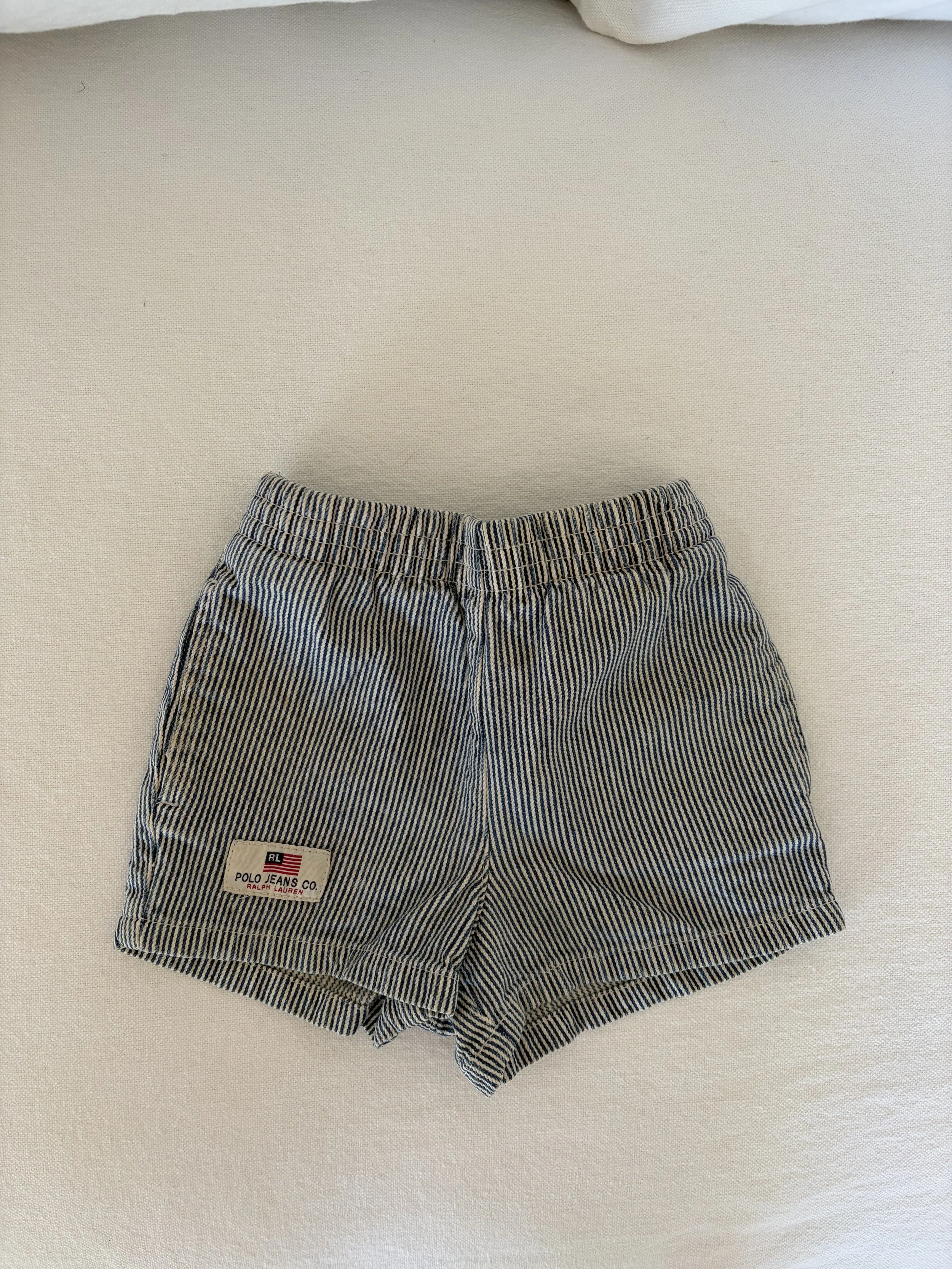 Pin Striped Navy Ralph Lauren Shorts