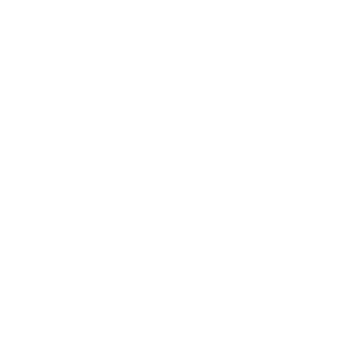 A white down-arrow.