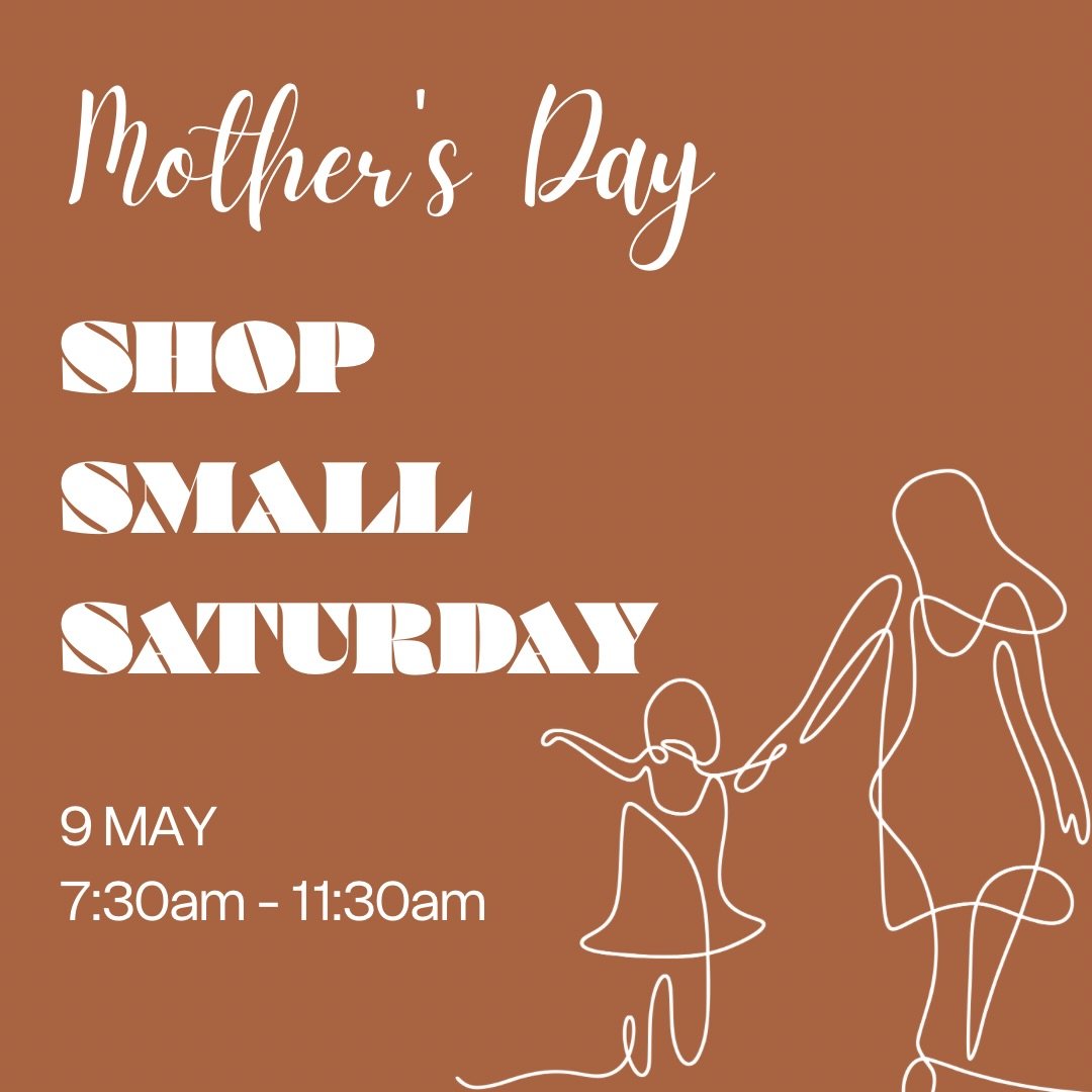 Pop this in your diary and pop into Nook to get a unique handmade artisan product at our next Shop Small Saturday on 9 May from 0730am.  Mother&rsquo;s Day is the next day, so don&rsquo;t miss this wonderful opportunity!