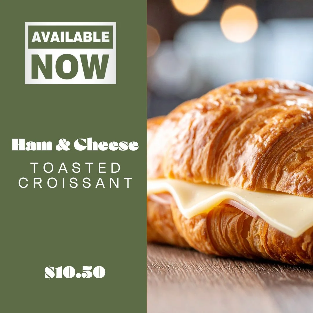 New Winter comfort food has arrived at Nook!

Our Toasted Ham &amp; Cheese Croissant is now officially on the menu &mdash; buttery, flaky croissant layered with premium ham and melted cheese, toasted until golden and delicious.

The perfect cosy pair