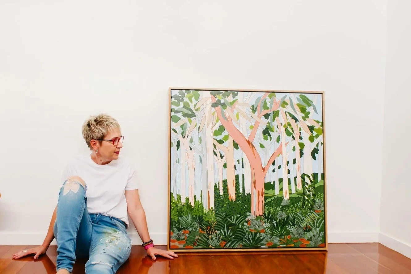 Visual artist, contemporary art, painting, modern art