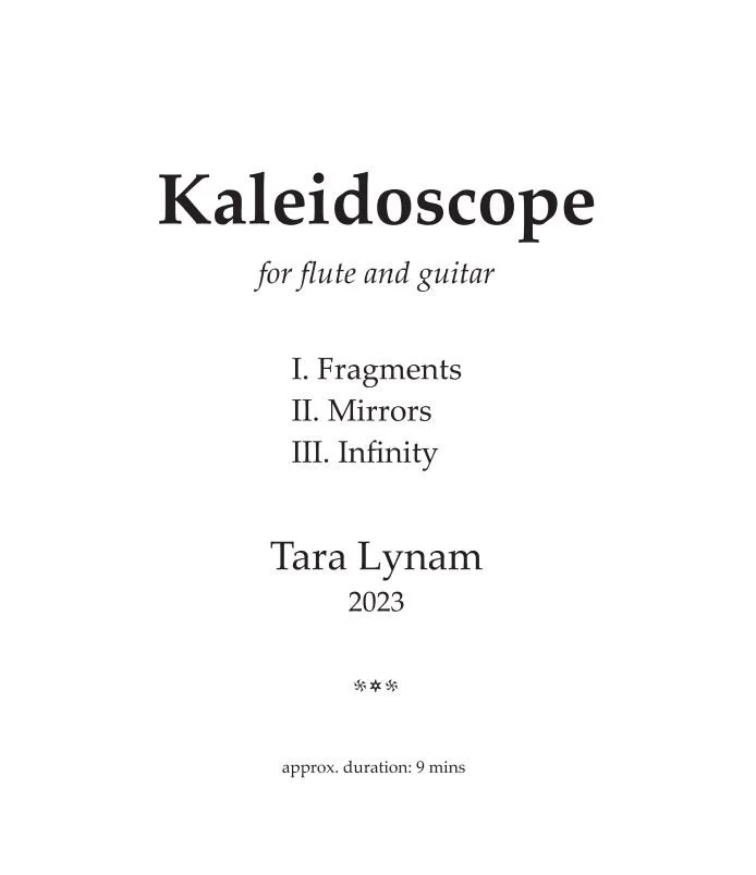 KALEIDOSCOPE by Tara Lynam