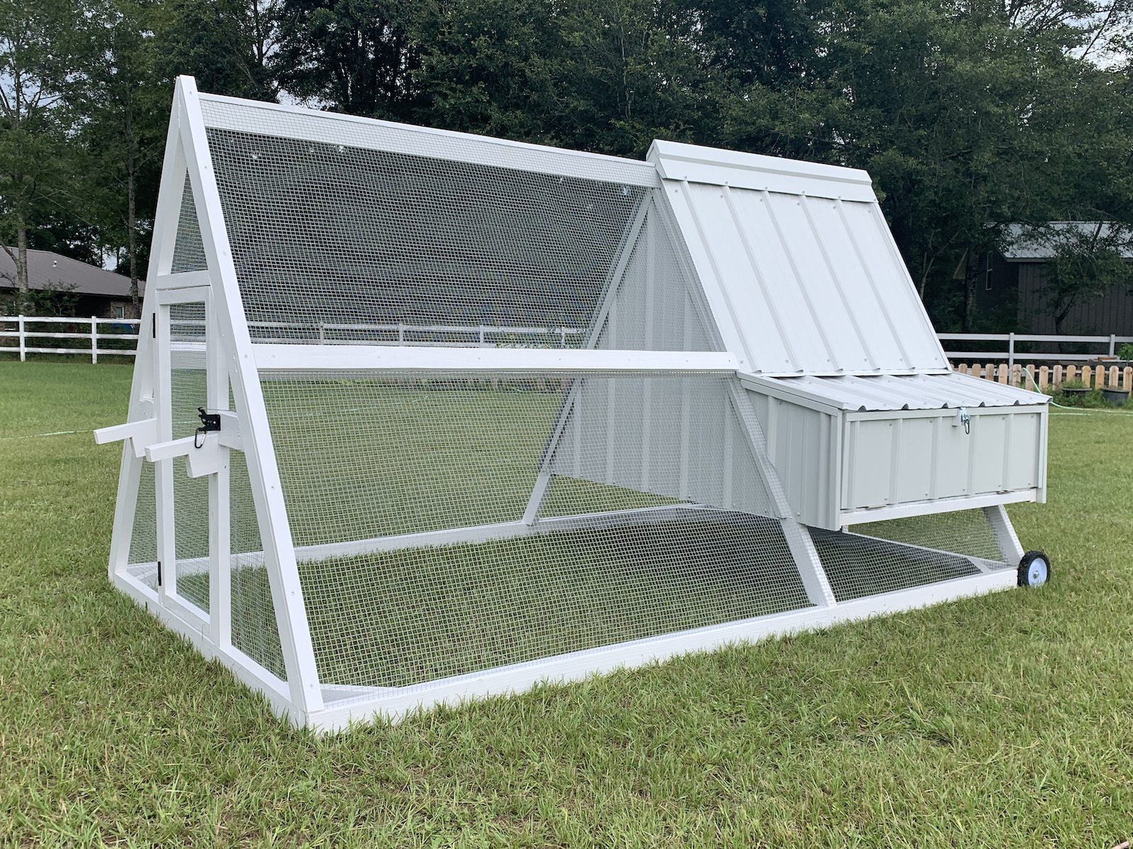 A-Frame Chicken Tractor