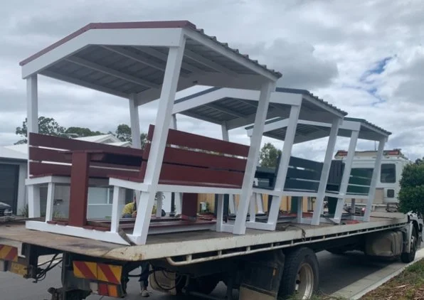 gazebo 3 on trailer.jpg