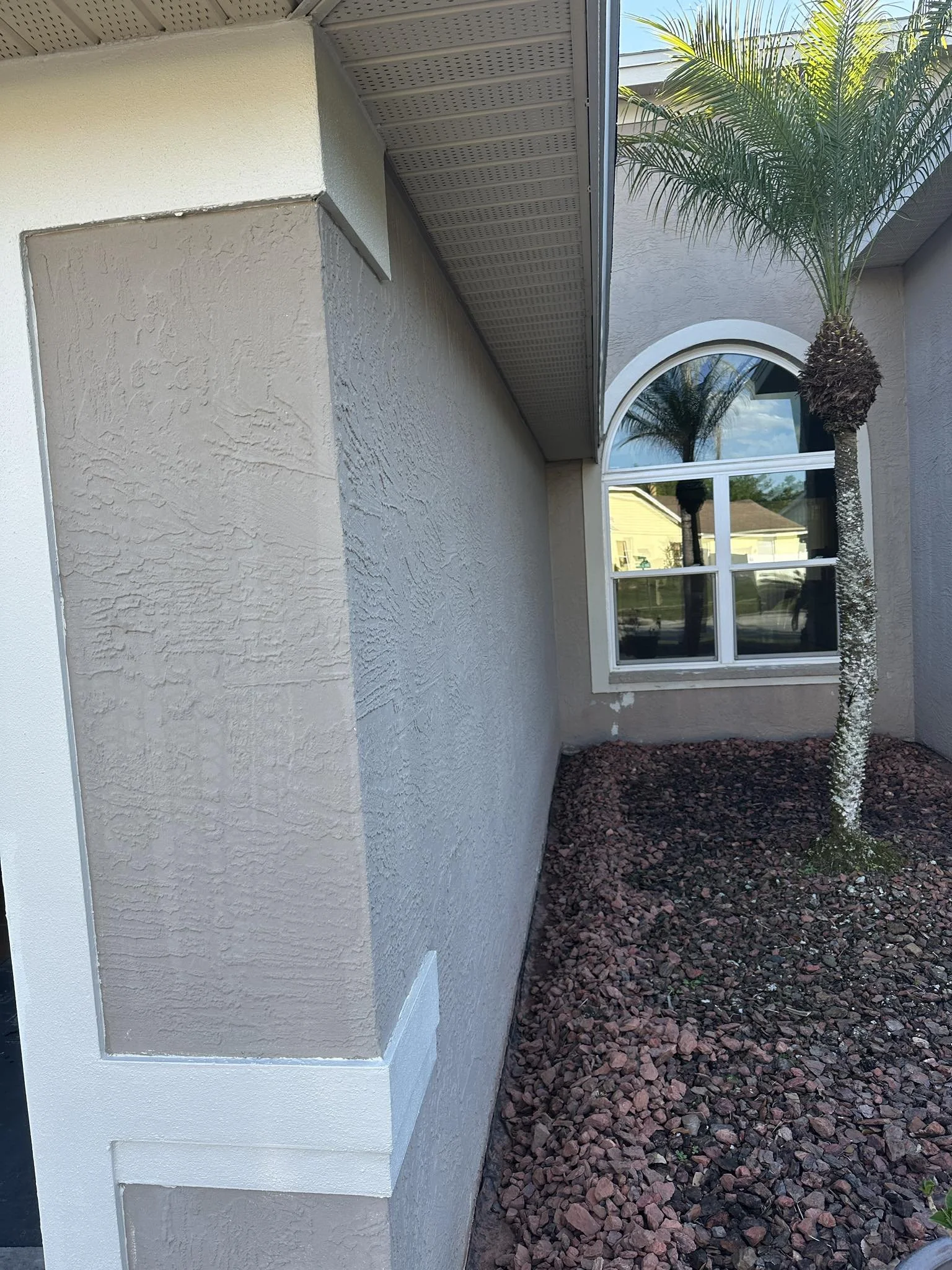 wesley chapel home exterior before painting