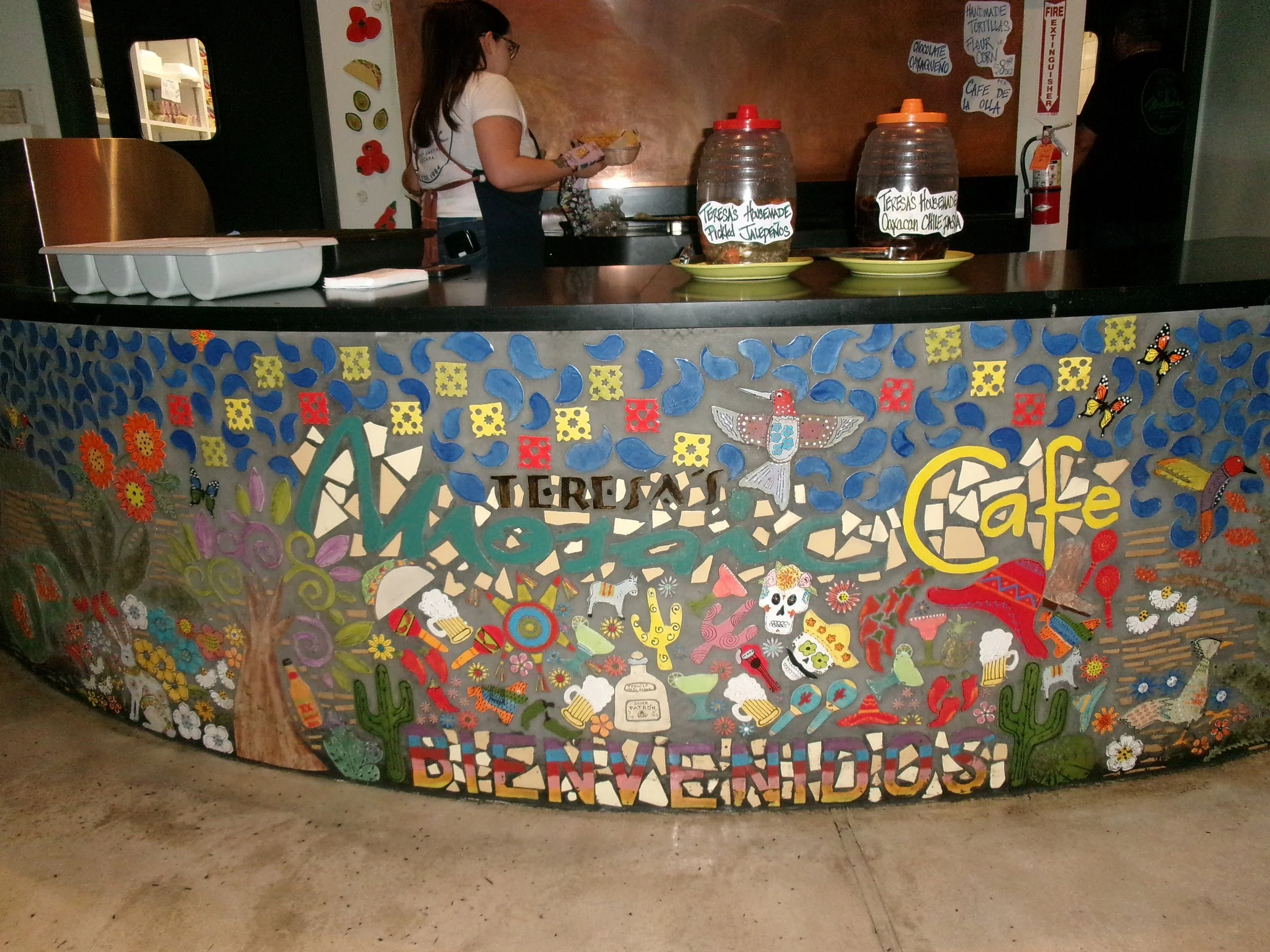 Organic static content for Teresa's Mosaic