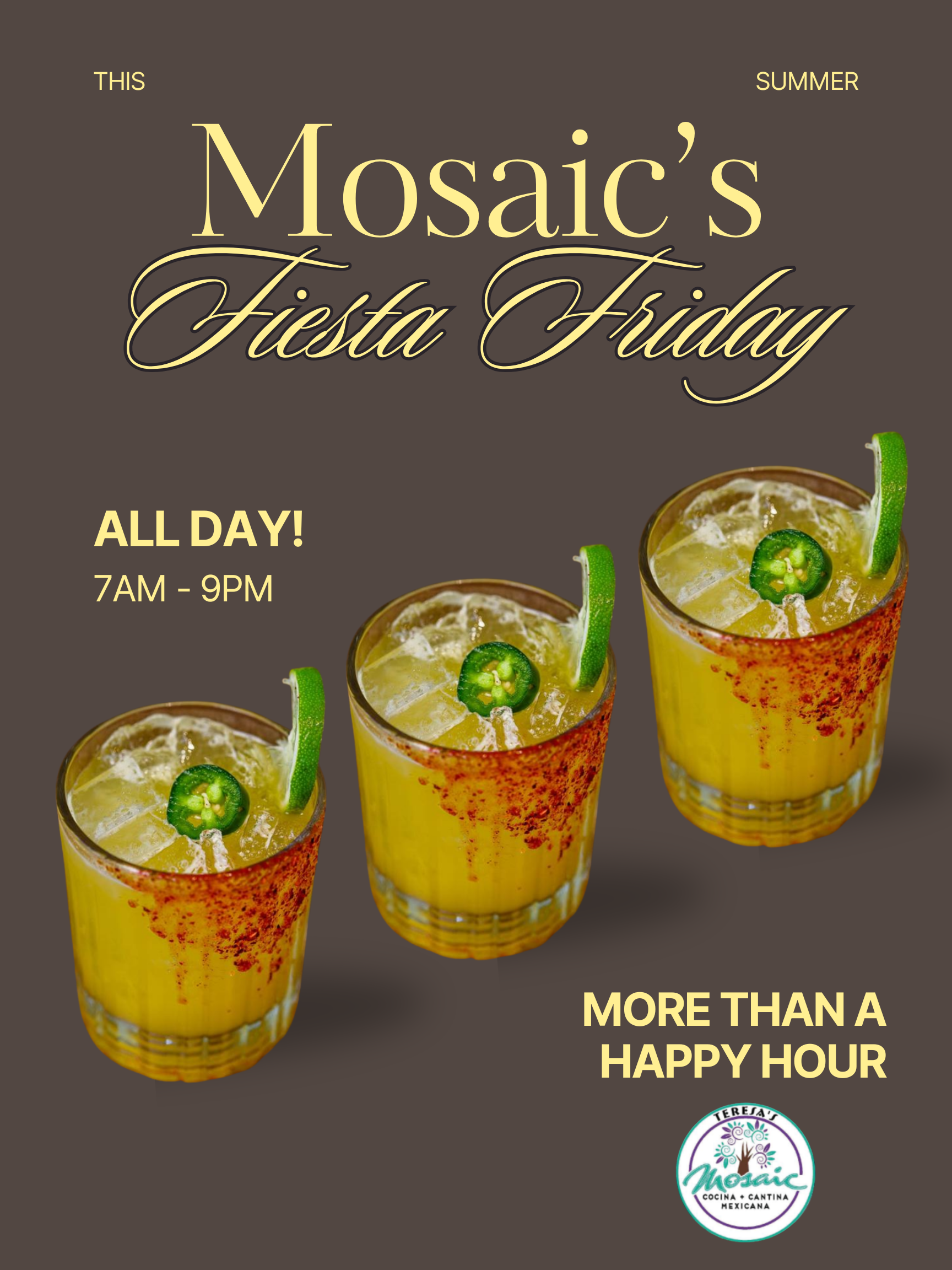 Canva Graphic for Teresa's Mosaic