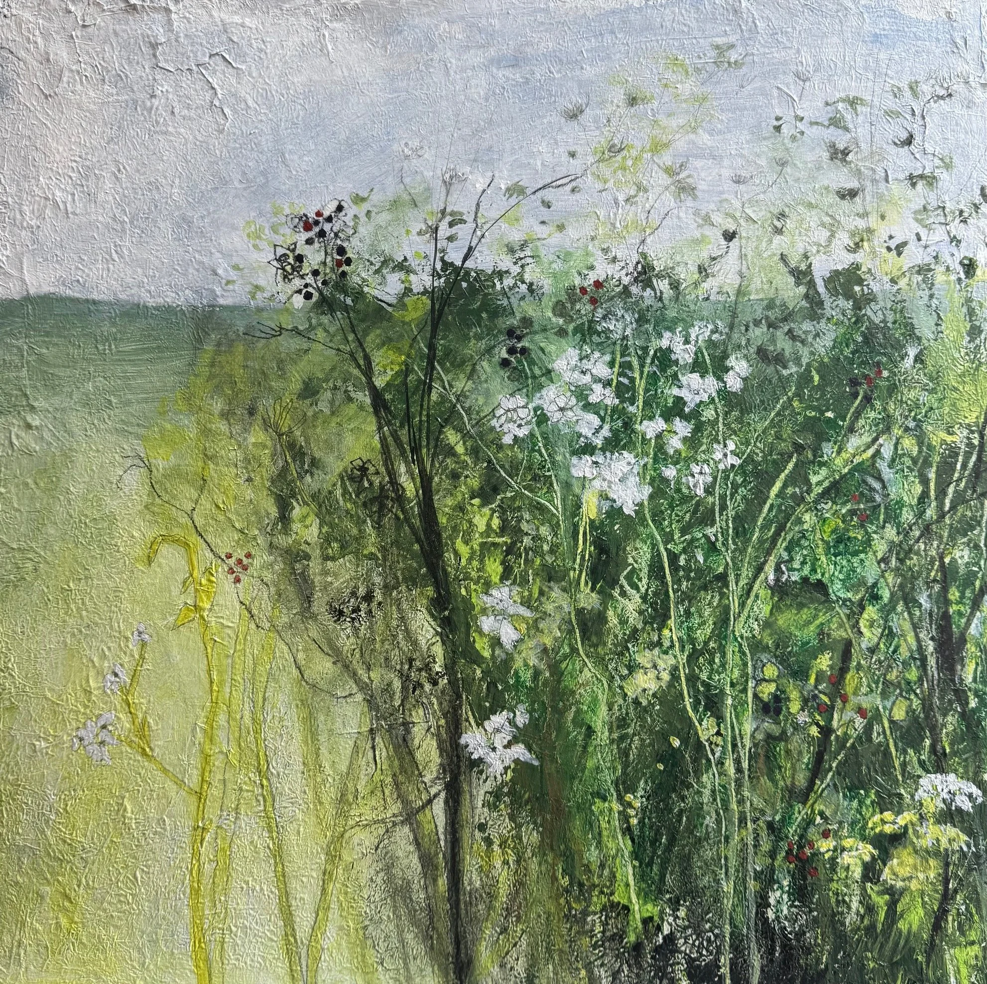 Summer Hedgerow. 50 x 50 cm. £1800.JPG