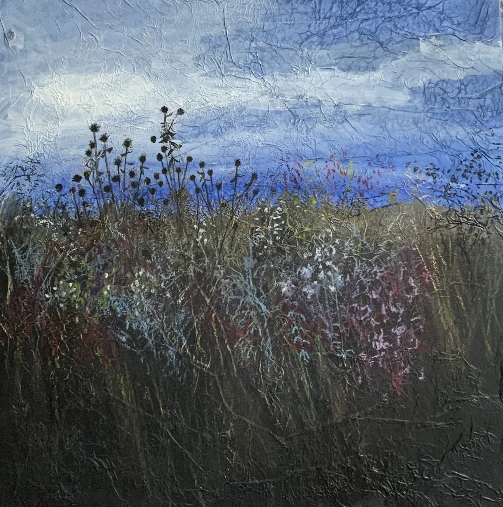 Teasels and Foliage
