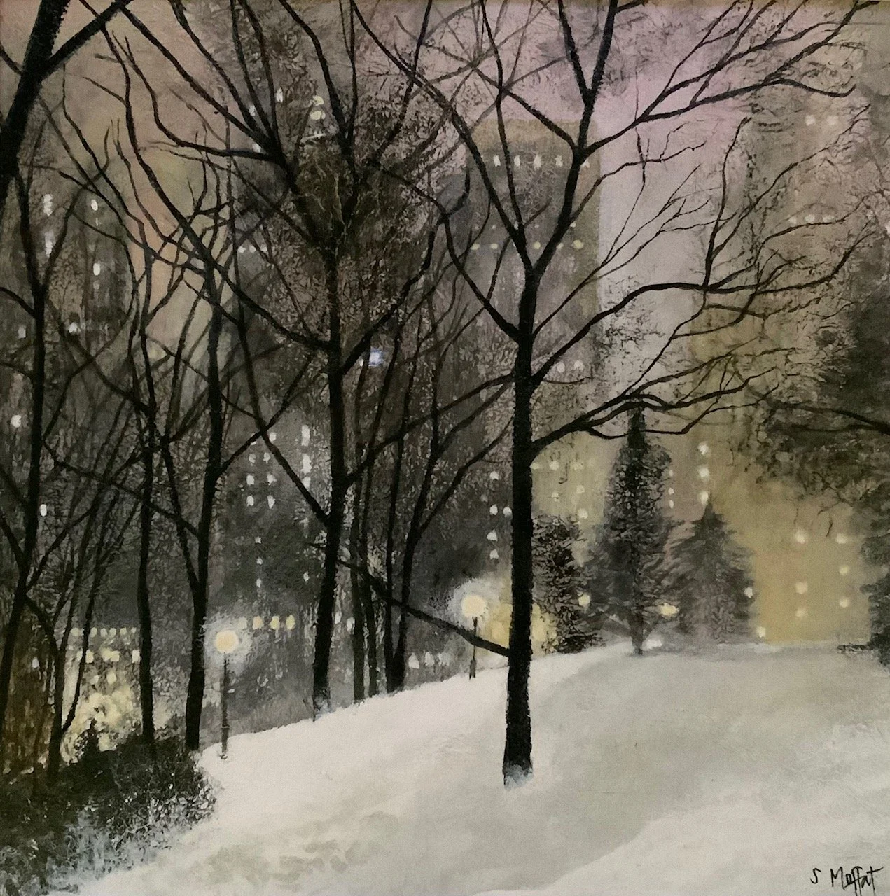 Soft Light, Central Park