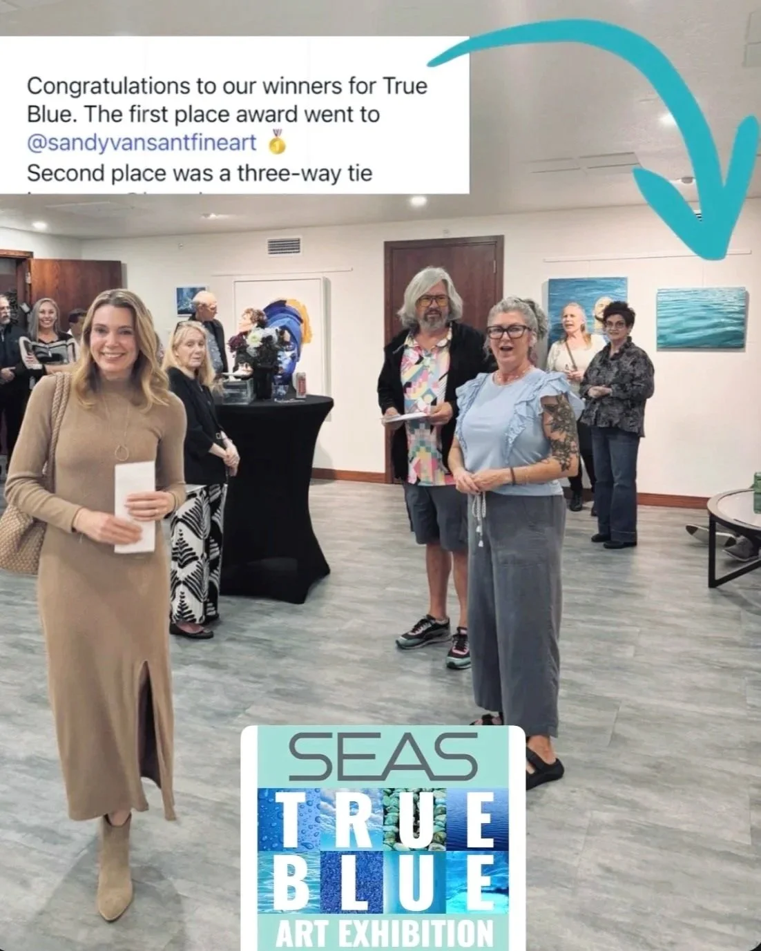 SEAS True Blue Art Exhibition