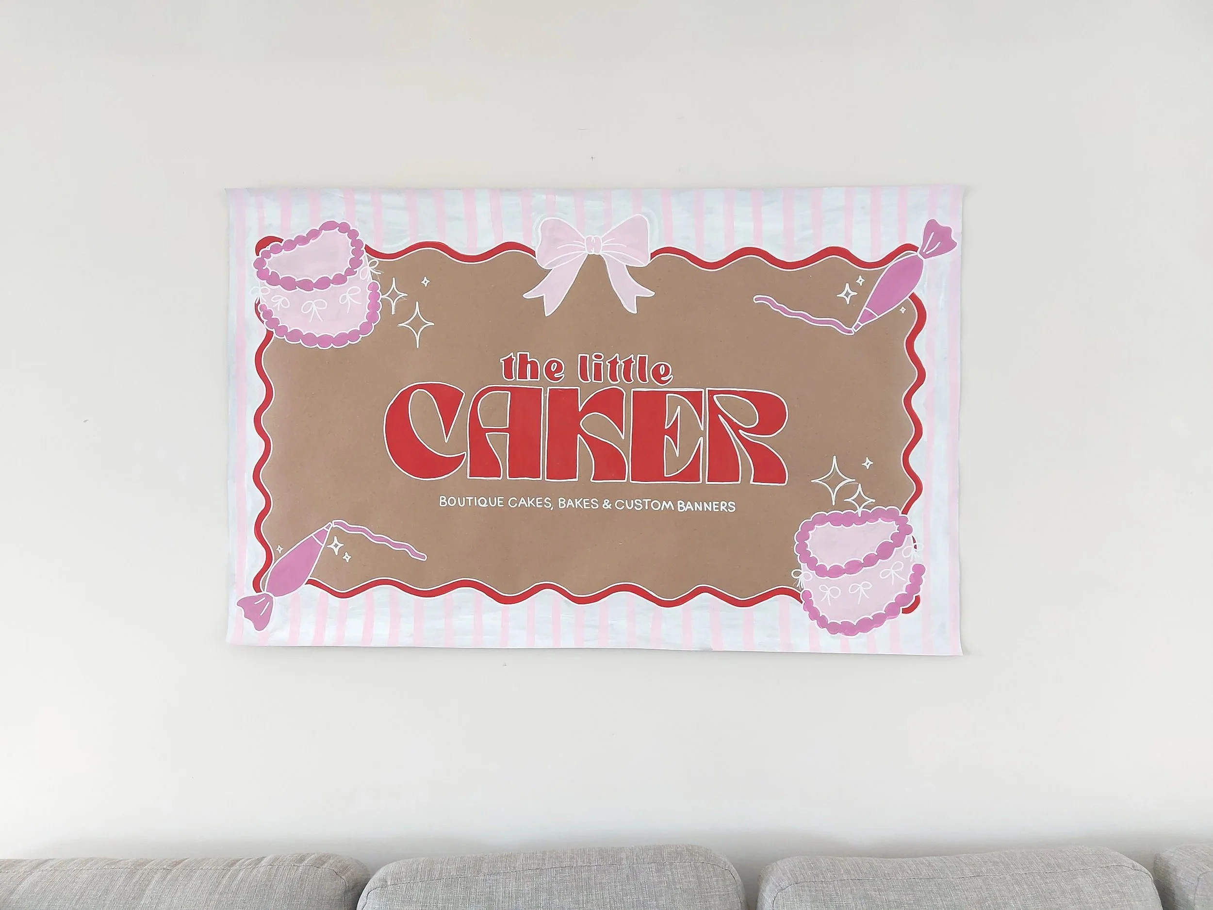 Signature Hand-Painted Banner