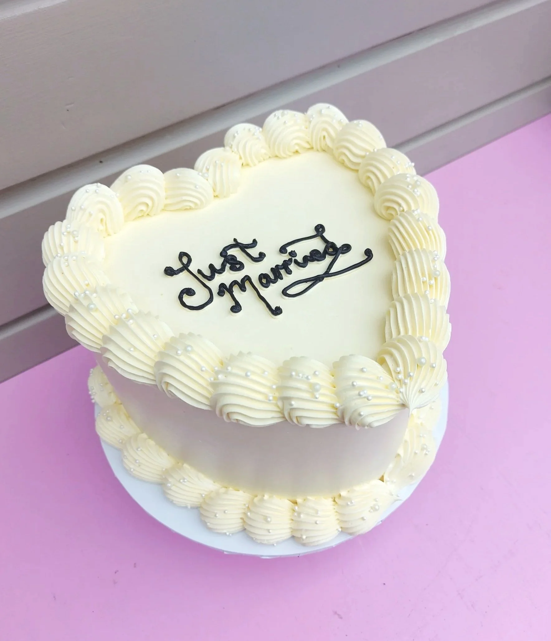 Vintage Celebration Cake with Custom Text