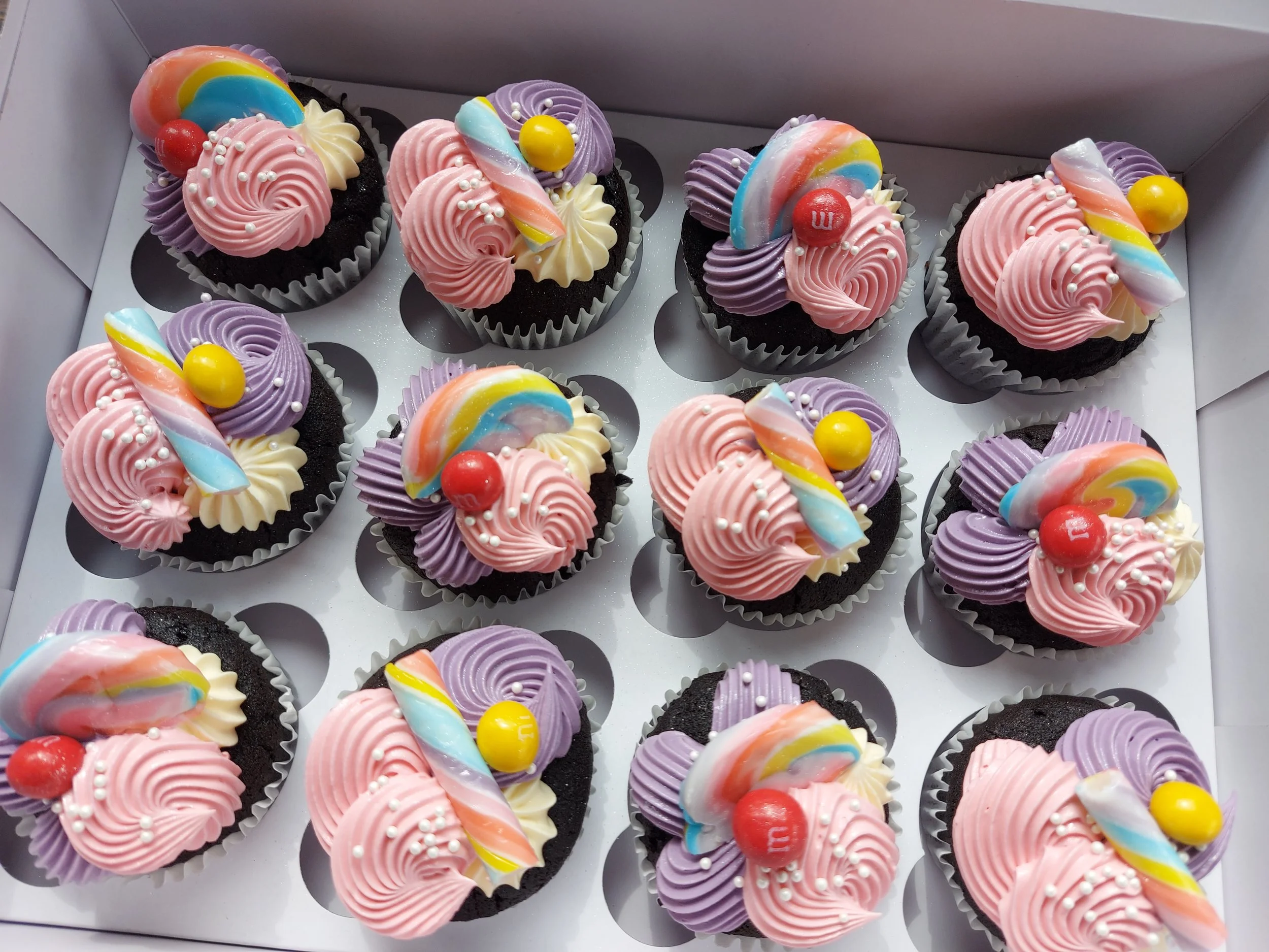 Whimsical Candy Land Cupcakes