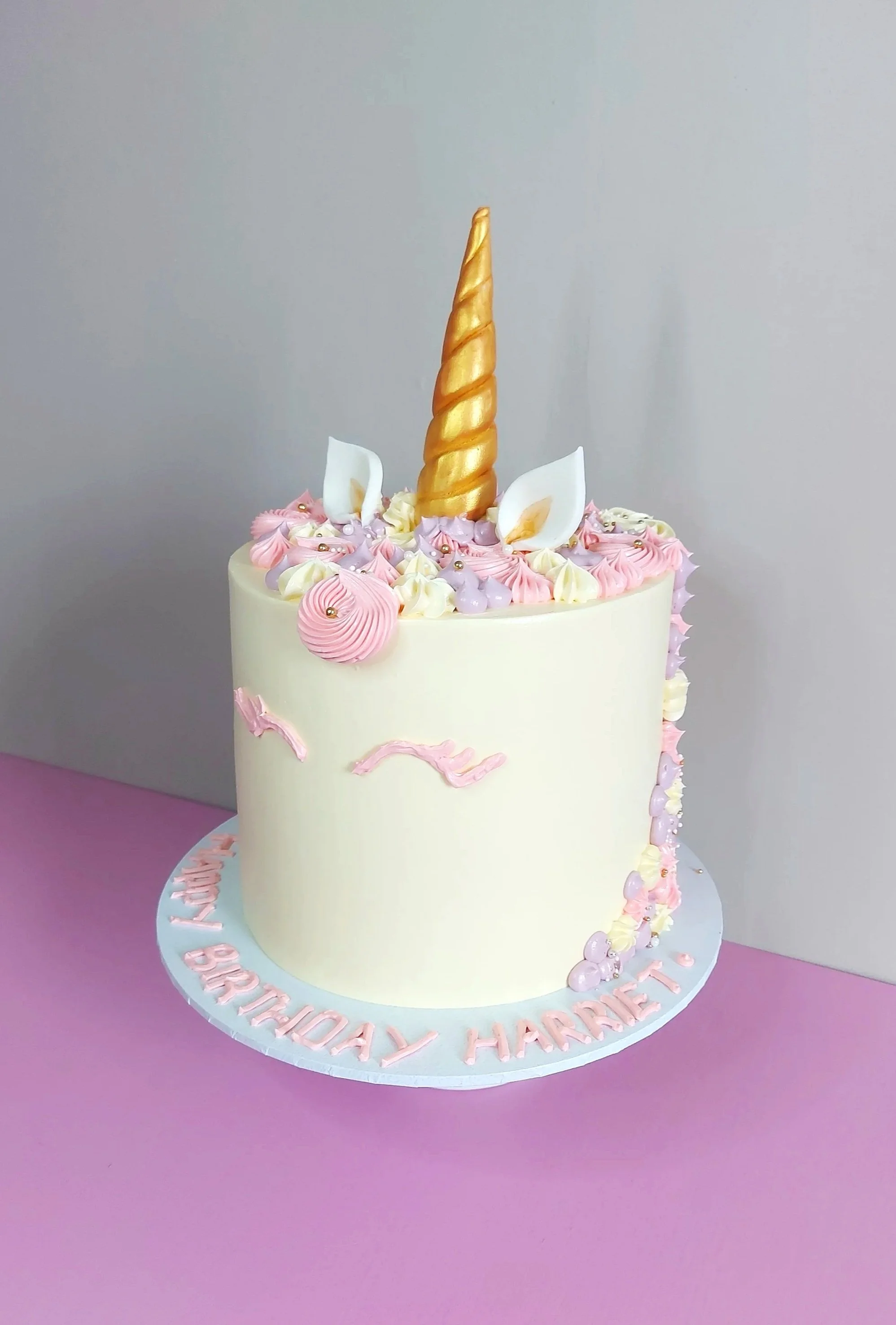 Whimsical Unicorn Cake