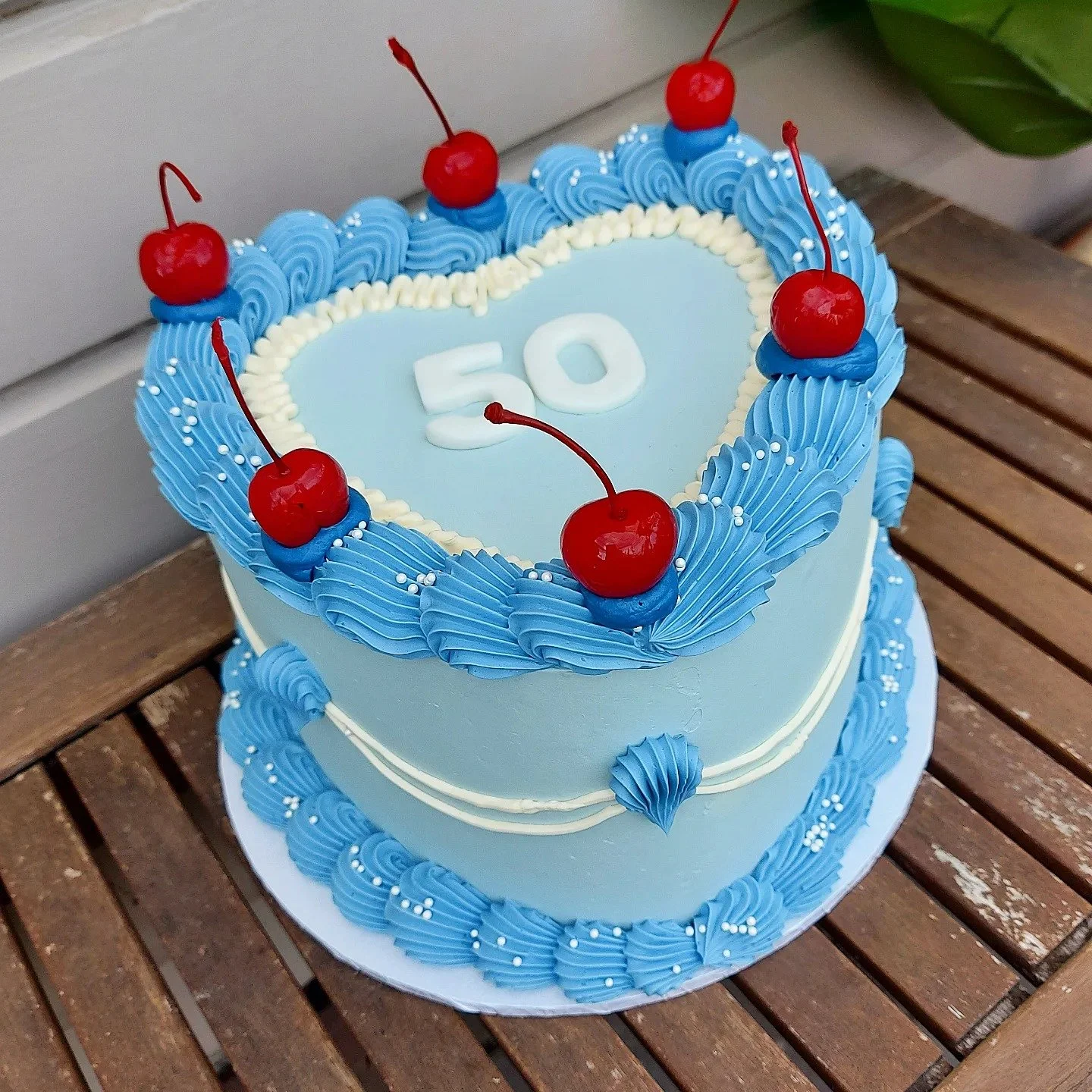 Vintage Cherry Pop Cake