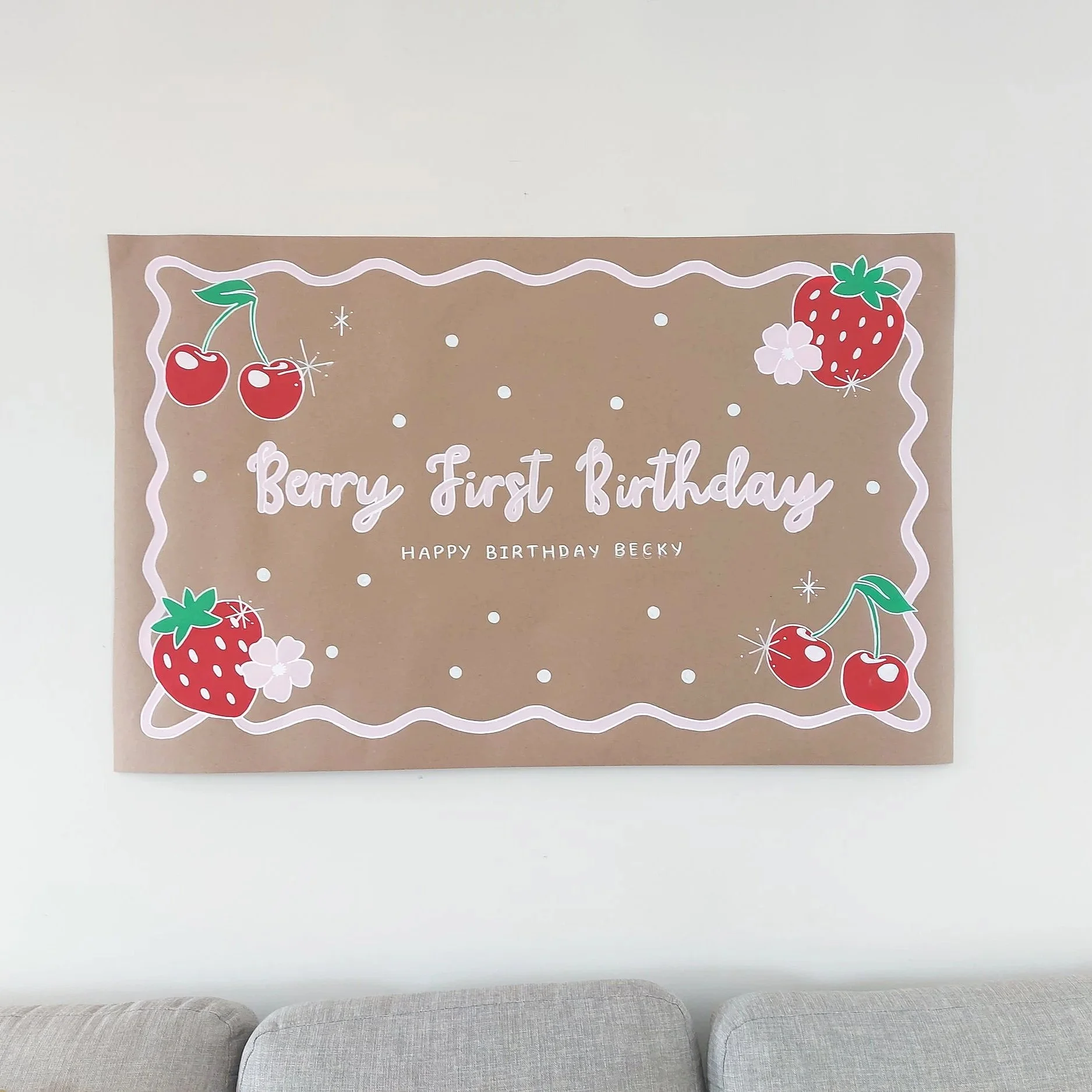 Classic Hand-Painted Banner