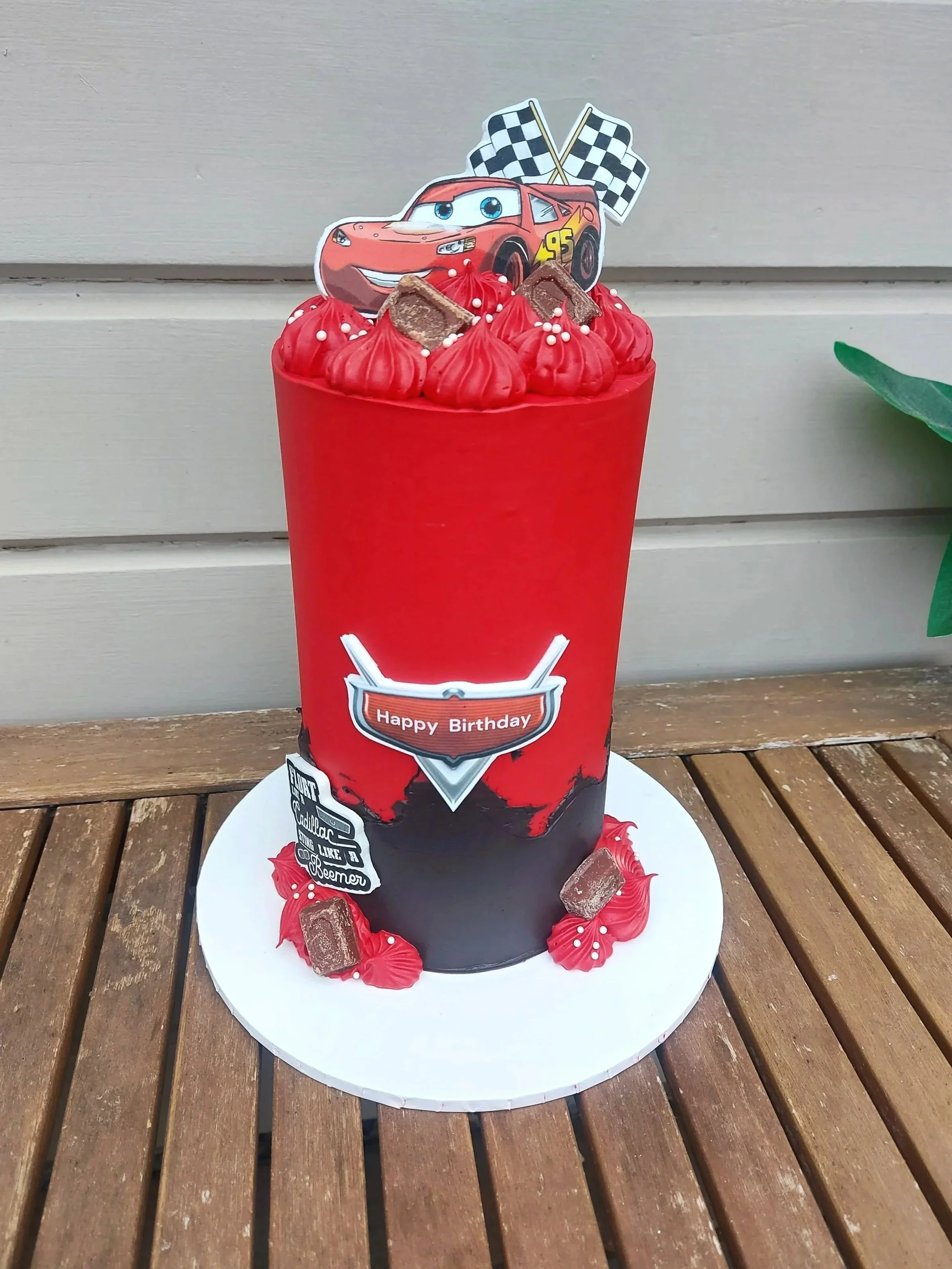 Cars Inspired Racing Cake