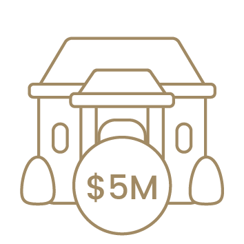 Growth Golden Visa $5 million property investment icon
