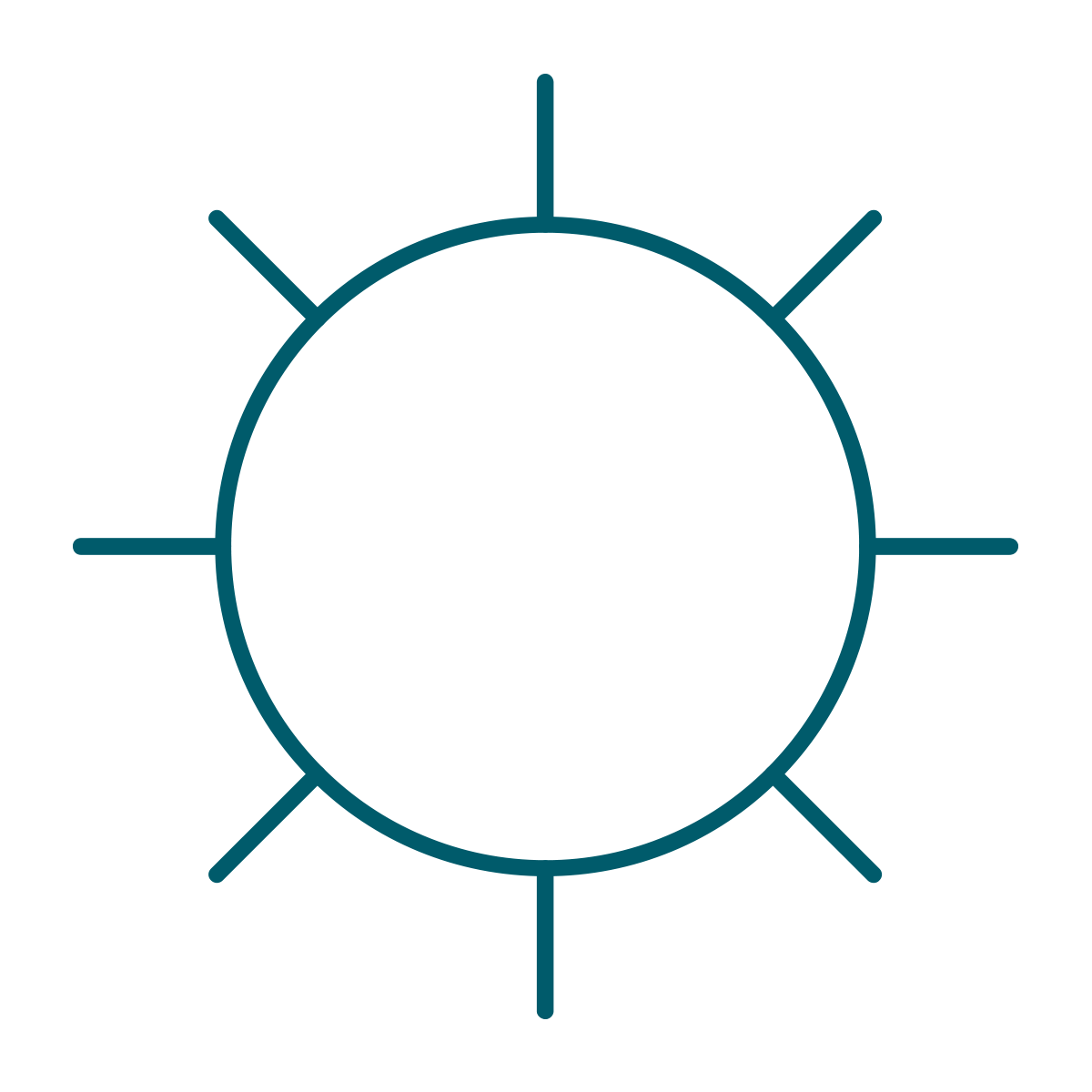 Summer activities icon