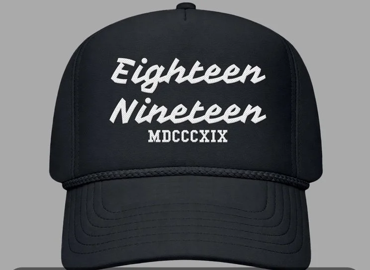 Everyday Trucker Hat-Black/White