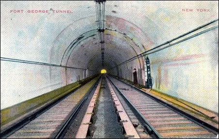 Fort George Tunnel construction, enlarged