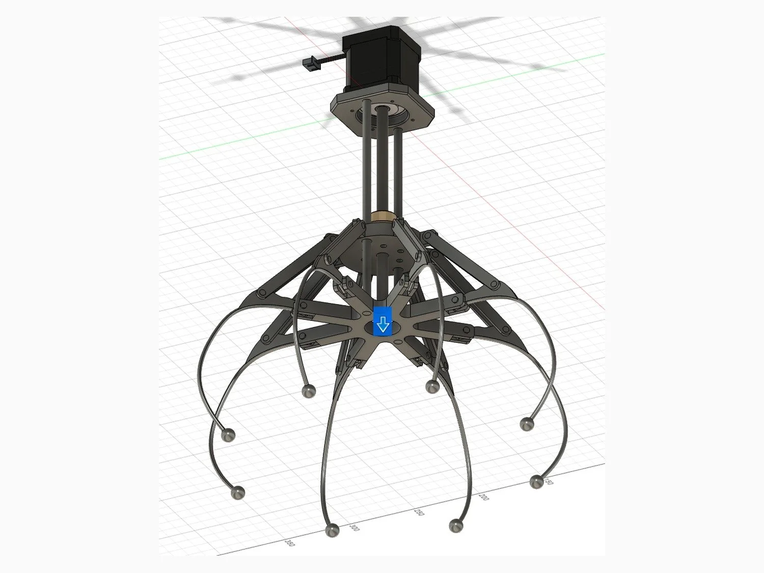 Radial-Cage Robotic Gripper