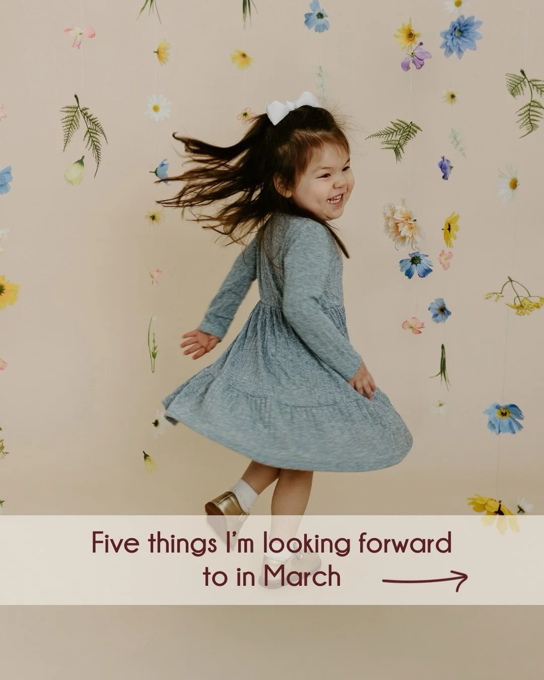 Goodnight February - see you in the morning March! 💐