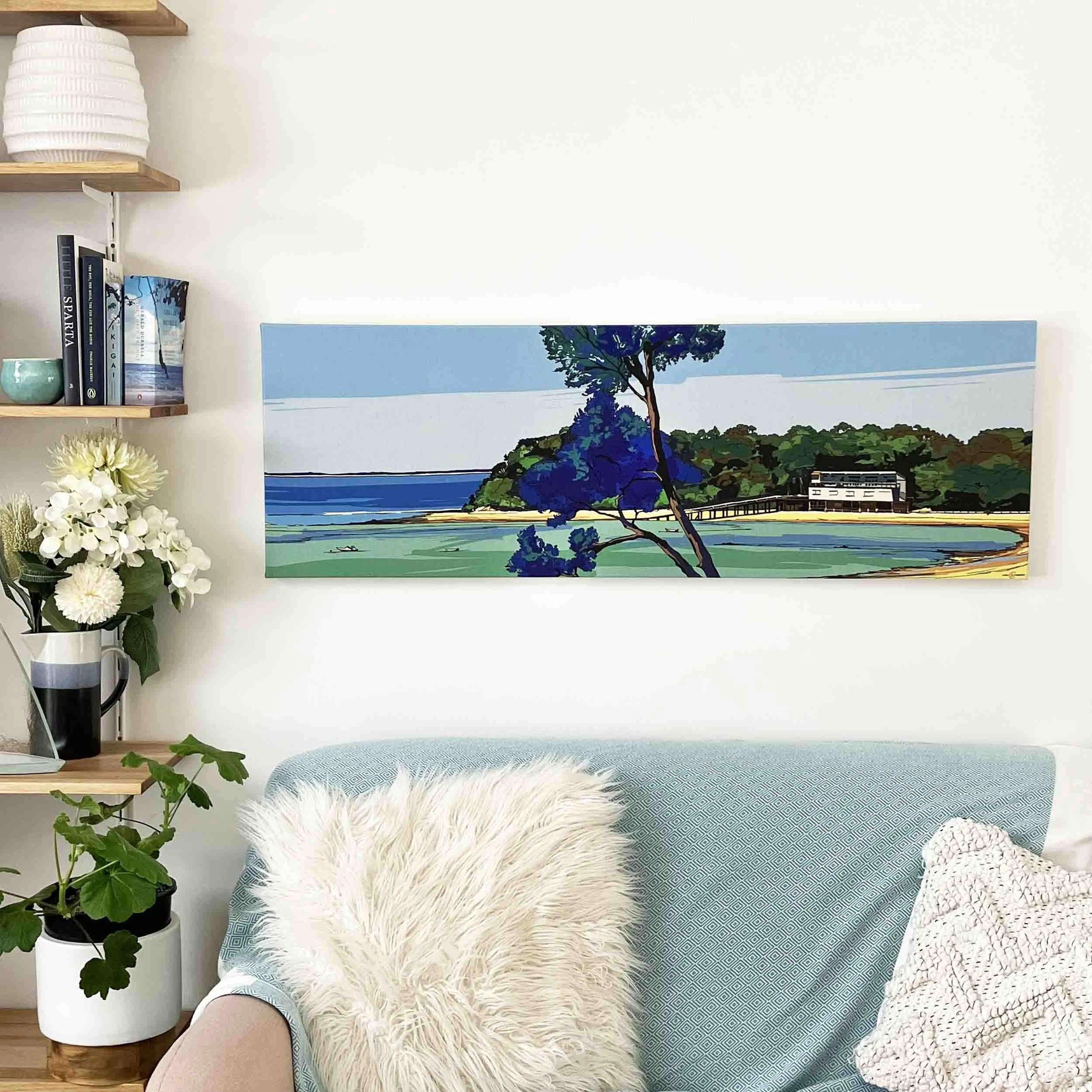 colourmeadow point leo beach blue panoramic canvas front.jpg