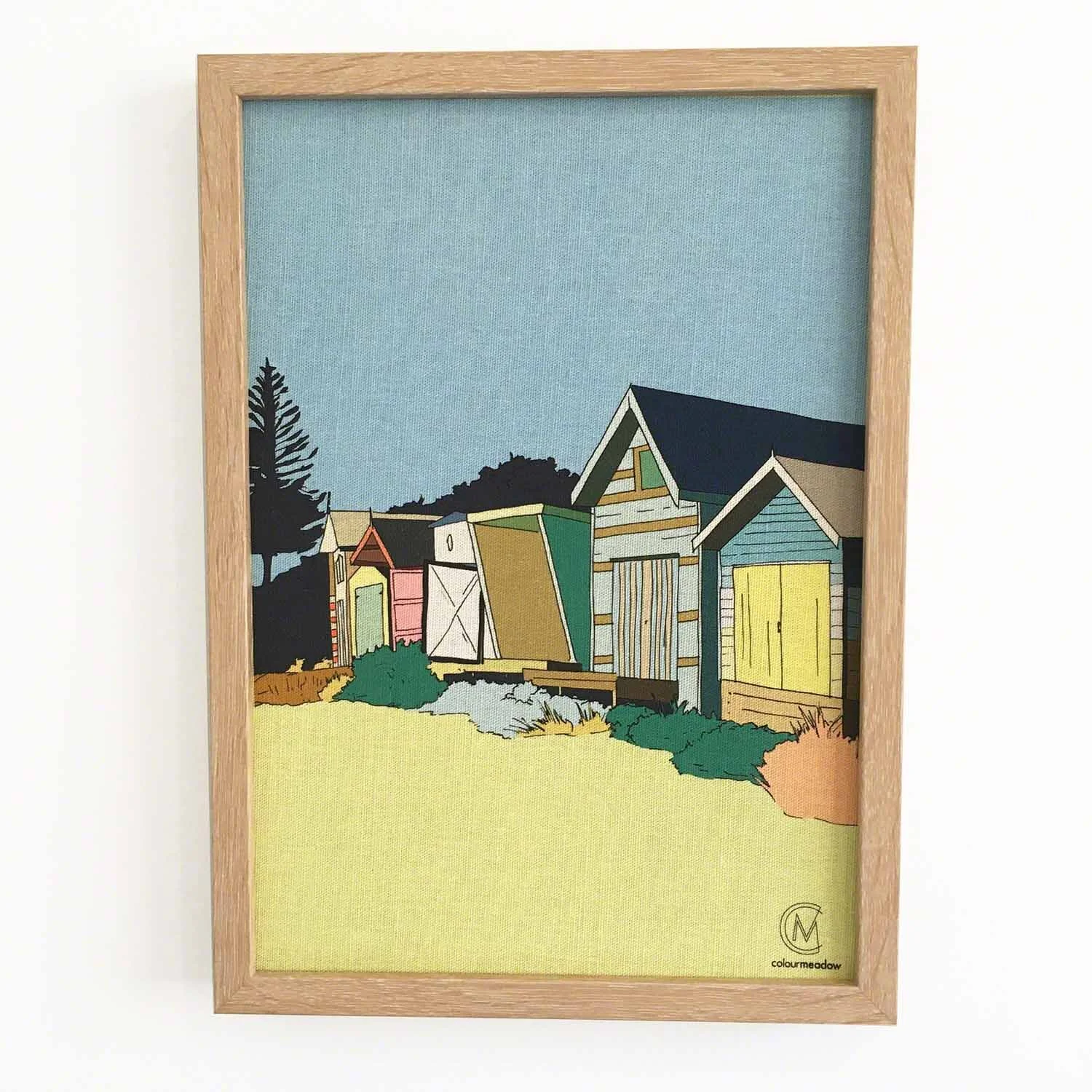 colourmeadow Beach Hut Linen print.jpg